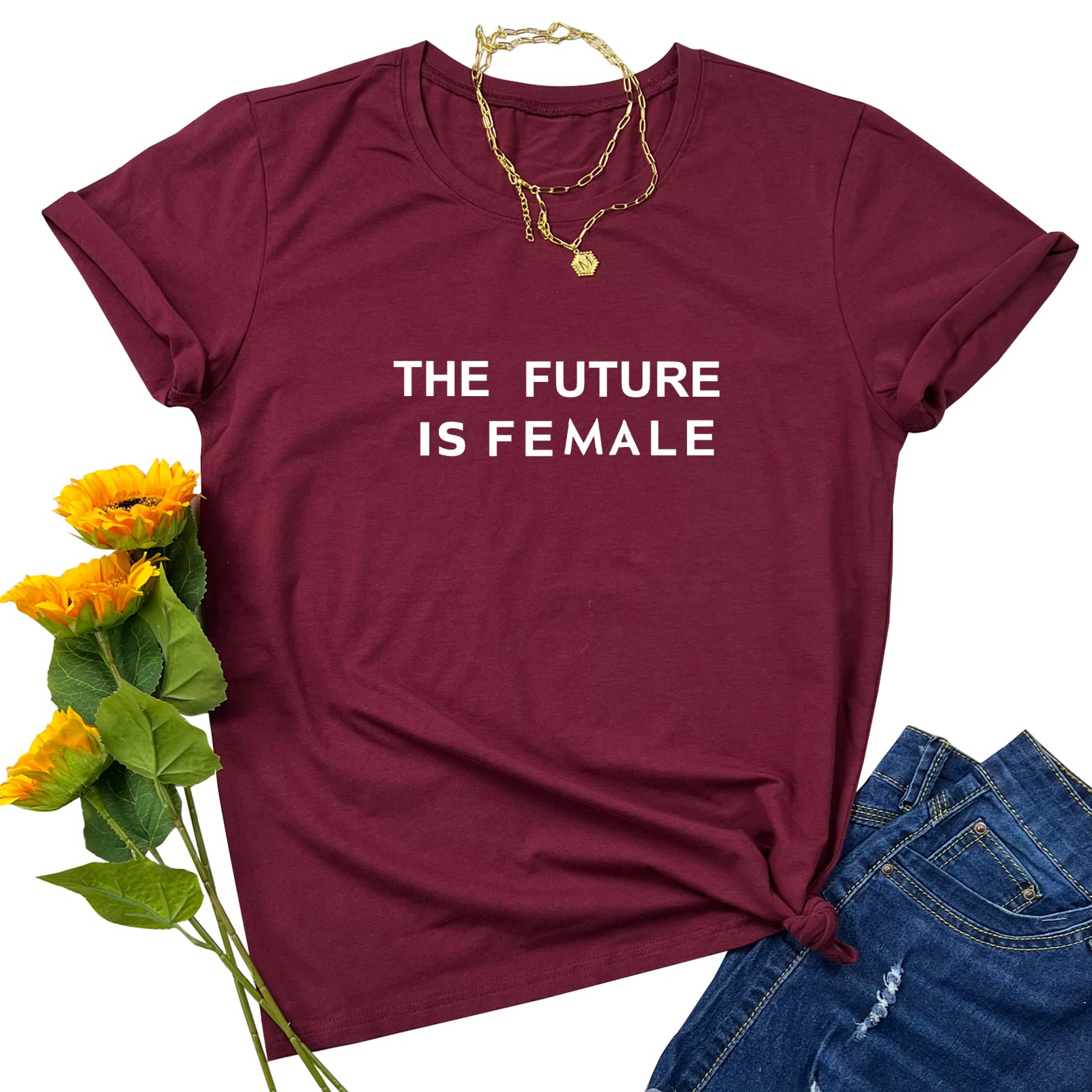 BLACKMYTH Women's Funny Graphic T-Shirts - Cute Short Sleeve Tees for Casual Wear, Summer Outfits & Gifts | Trendy Graphic Tops for Everyday Style, Parties and Weekend Outings