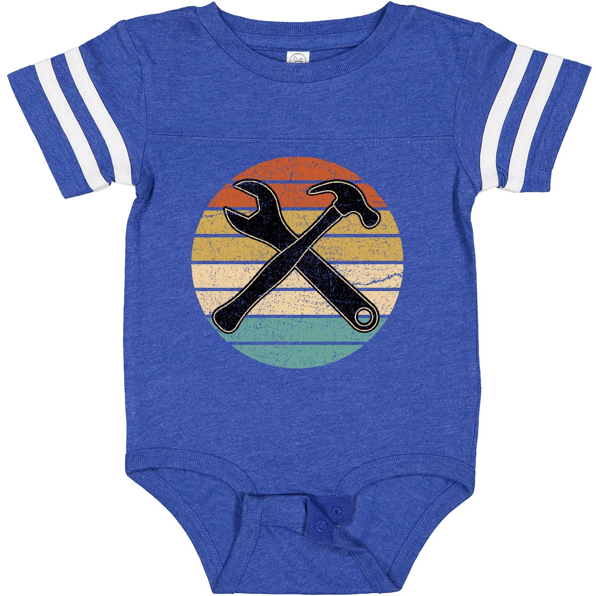 Inktastic Mechanic Tool Set Baby Bodysuit - Cute Workwear for Handyman Kids, DIY Enthusiasts & Car Lovers - Perfect for Garage Playtime, Father's Day Gifts & Mechanic-Themed Parties
