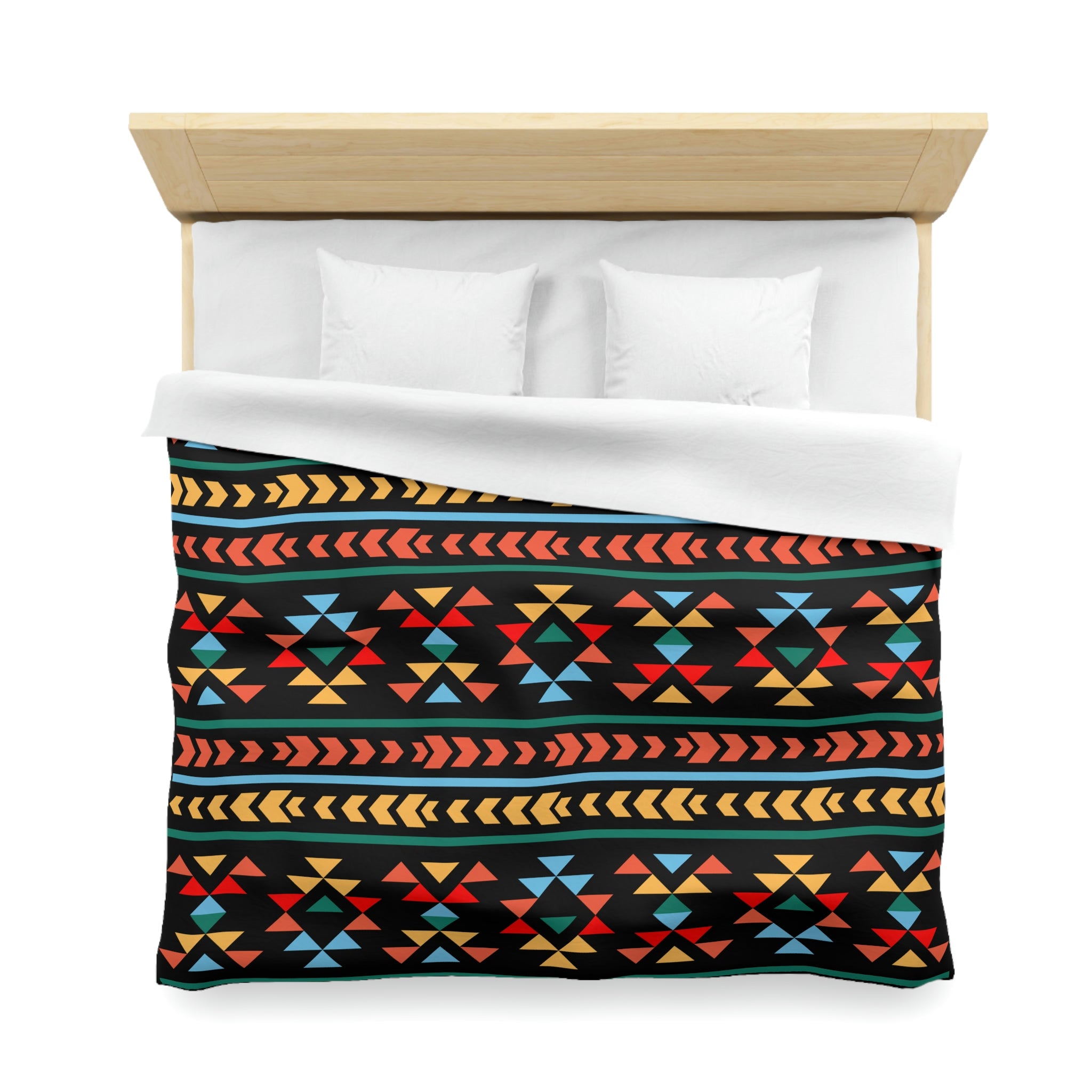 Southwestern Night Canyon Print Duvet Cover - Soft Microfiber Bedding Set in 3 Sizes (Twin/Queen/King) for Cozy Bedroom Decor & Southwestern Style Home
