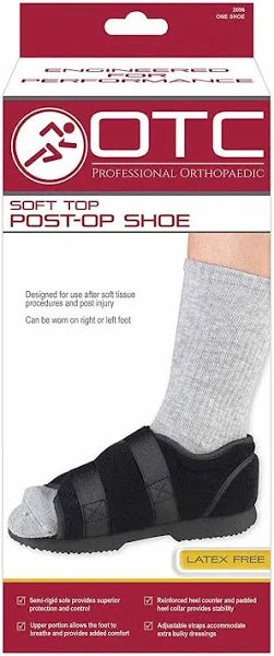 PostOperative Shoe for Men & Women - Comfortable Medical Walking Boot for Foot Surgery Recovery, Broken Toe, Sprains - Ideal for Post-Surgery, Injury Healing & Mobility Support