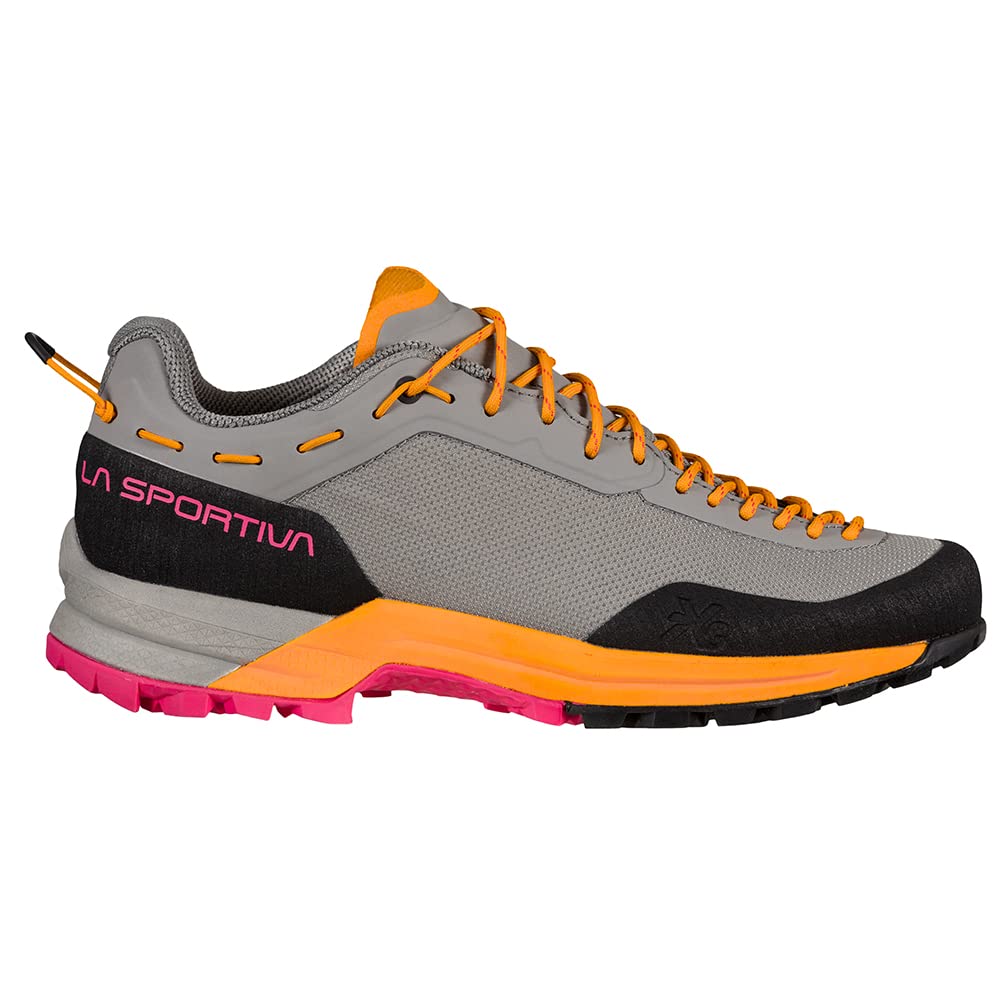 La Sportiva Women's TX Guide Approach & Hiking Shoes - Moon/Marigold - Size 6.5 | Lightweight Trail Running & Outdoor Climbing Footwear for Adventurous Women