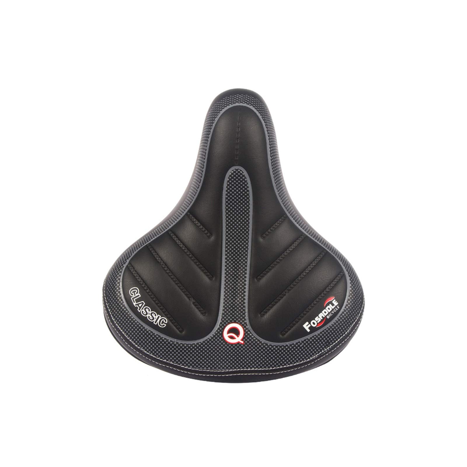 **Wide Soft Bike Seat Cushion – Shockproof Comfort Saddle for MTB, Road, Folding & Exercise Bikes – Extra Padding for Long Rides & Commuting**