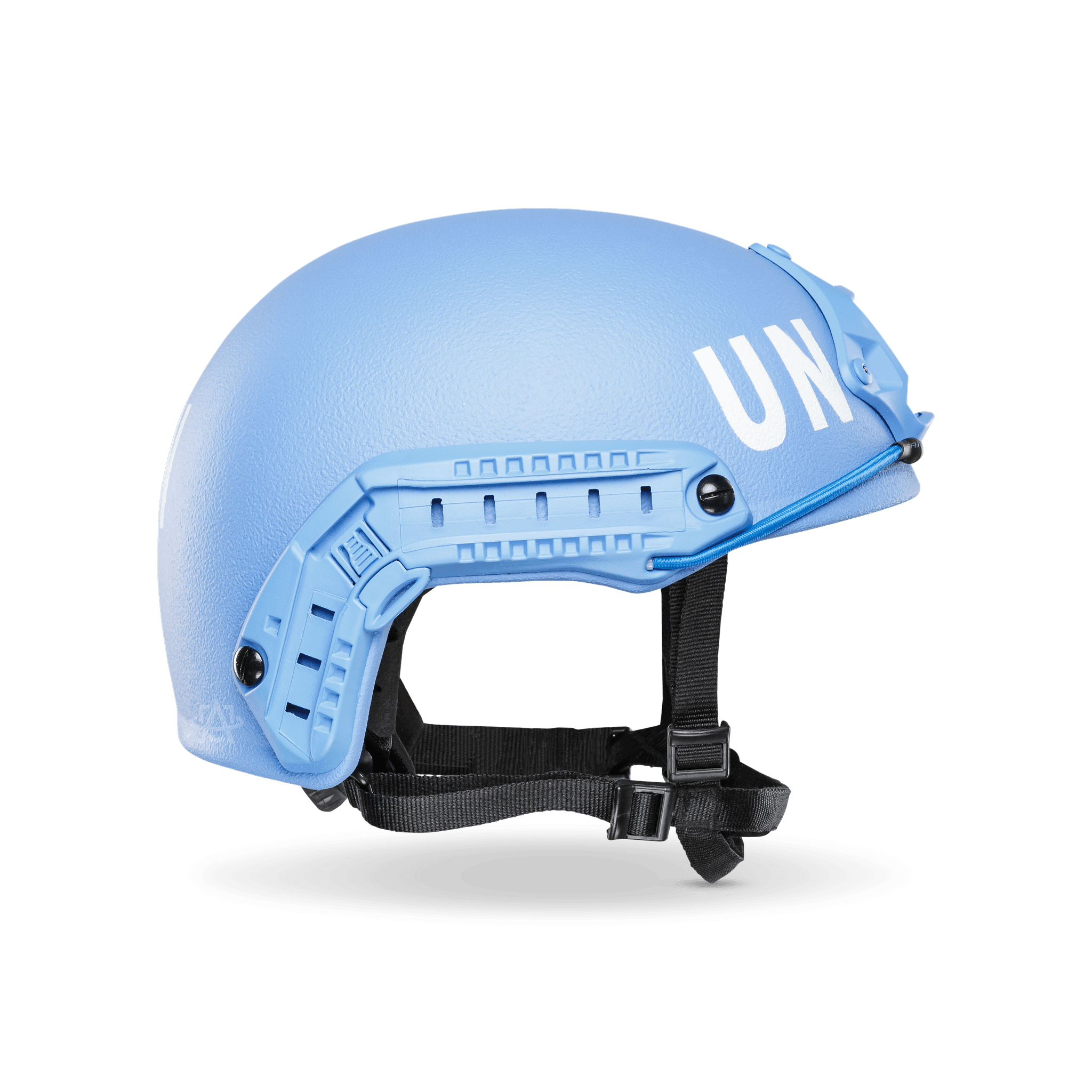UN Ballistic Helmets - NIJ Level IIIA+ Certified for UN Contractors | Dark & Light Blue Options | Ideal for Peacekeeping & Security Missions