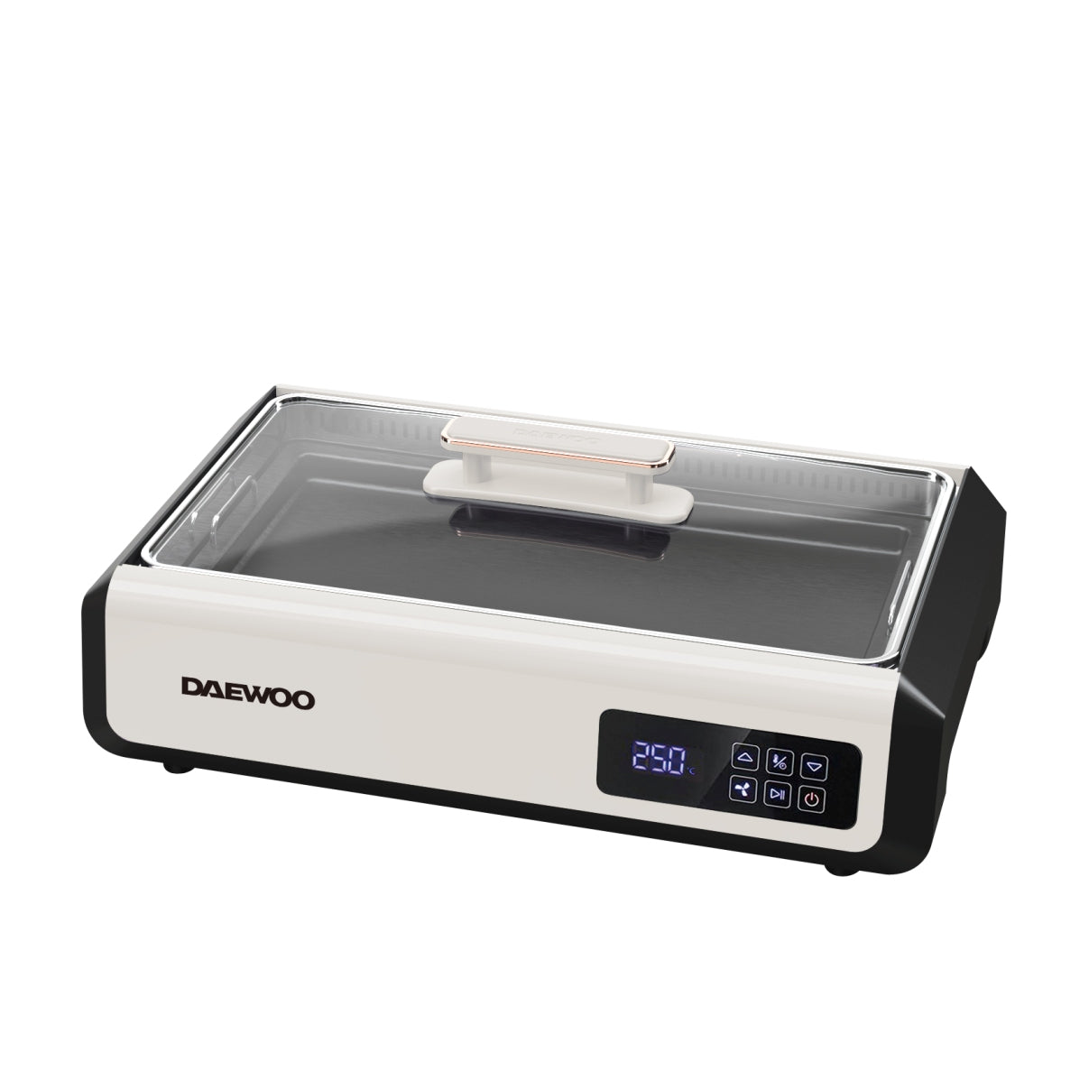 DAEWOO S19 Korean BBQ Grill - Smokeless Indoor/Outdoor Electric Grill for Home, Camping & Parties | Perfect for Korean BBQ, Grilling Meat & Vegetables