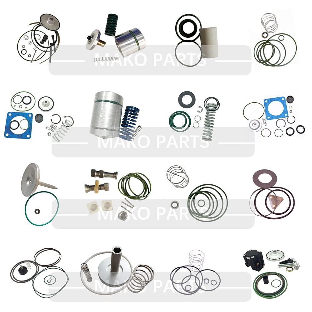 Sullair Air Compressor Oil Seal Shaft Bushing Kit (02250049-258) - Replacement Parts for Air Compressor Maintenance & Repair