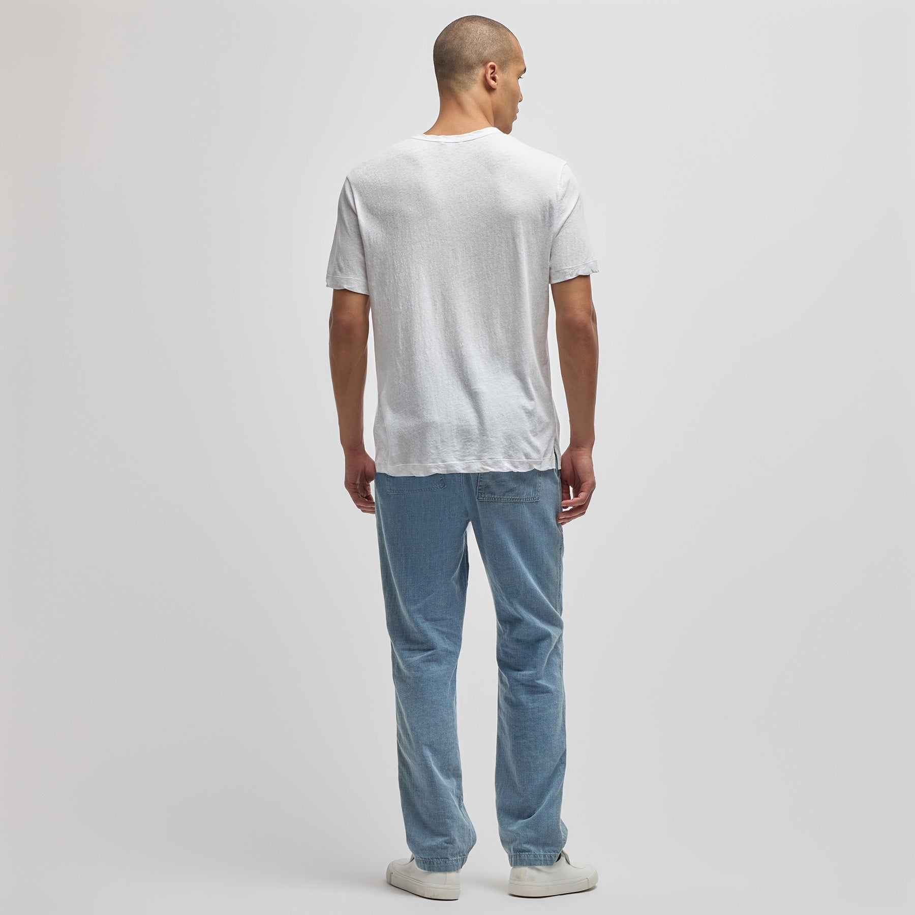 Premium Cotton Jersey Crew Neck T-Shirt for Men - Soft & Breathable White Tee - Perfect for Casual Wear, Gym & Everyday Outfits