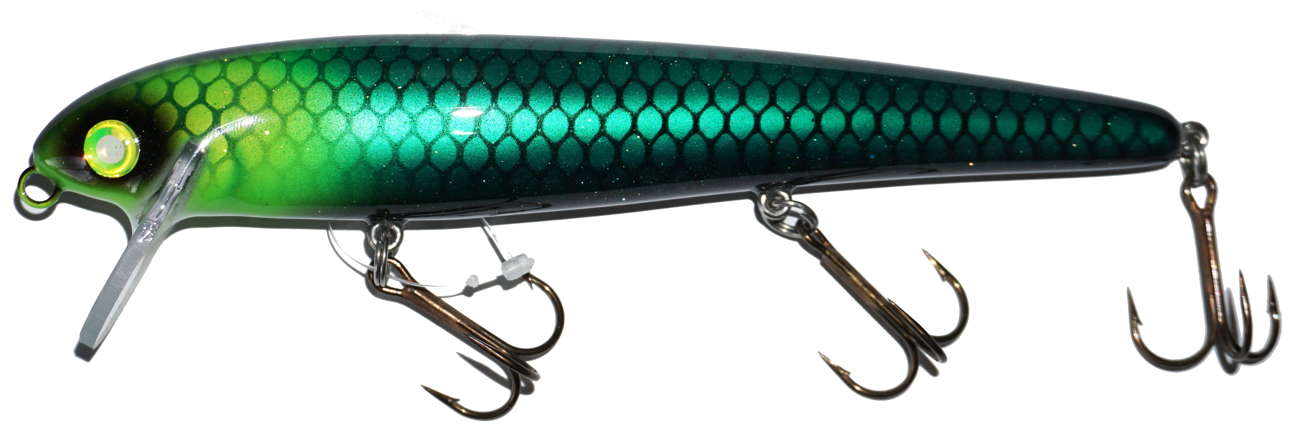 Big Fork Twitch Darter Bait 8 Crankbait Fishing Lure - Premium Bass Fishing Bait for Freshwater & Saltwater - Perfect for Twitching, Jerking & Topwater Fishing Techniques