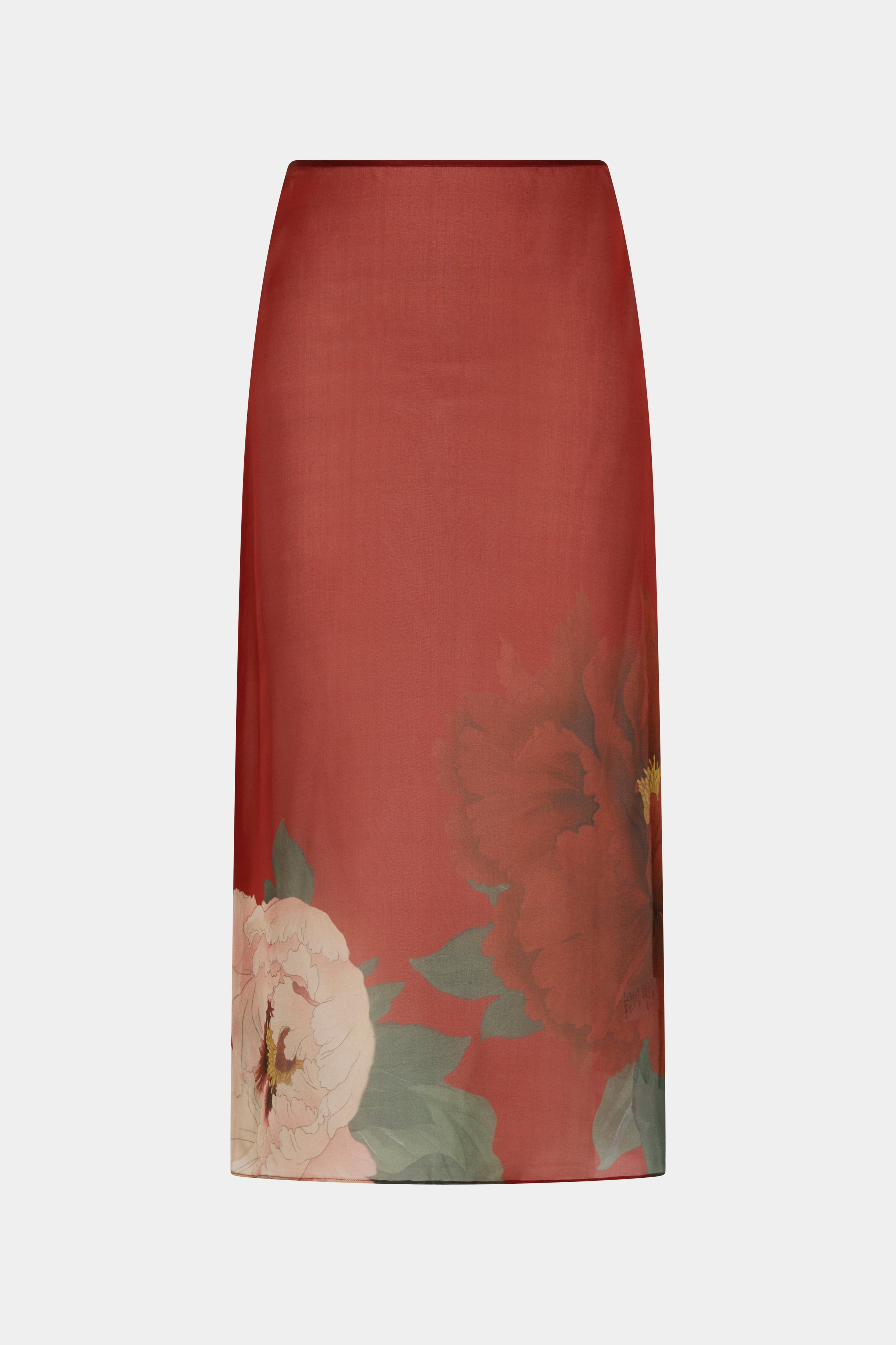 Florian Midi Skirt - Women's A-Line Flowy Skirt with Pockets | Perfect for Office, Date Night & Summer Outfits