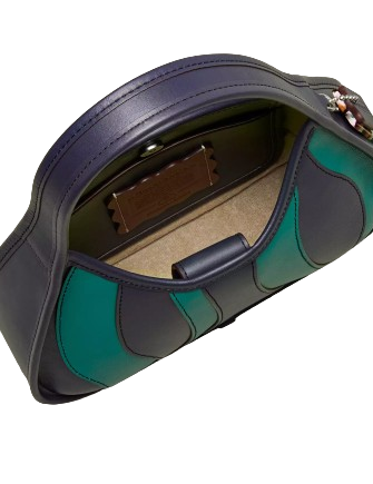 Coach Ergo Bag in Wavy Stripe Upcrafted Leather - Stylish Crossbody Purse for Women | Perfect for Work, Travel & Everyday Use