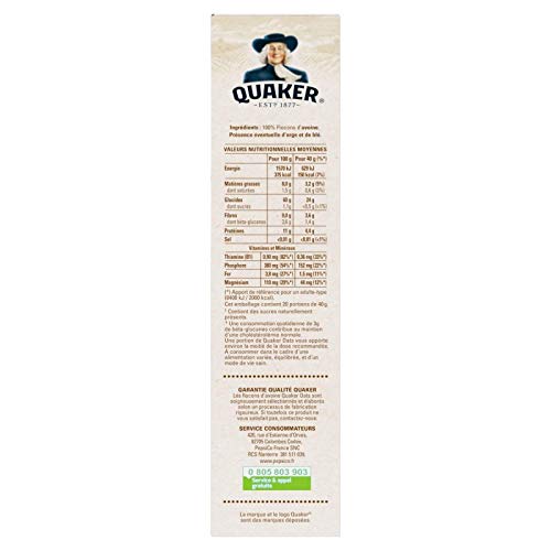 Quaker Oats Rolled Oats 800g (Pack of 3) - Whole Grain Breakfast Cereal for Baking, Smoothies & Healthy Snacks