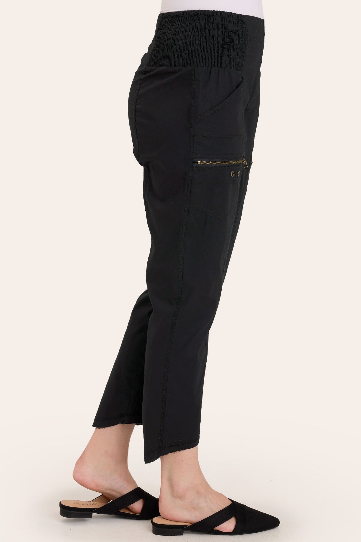 Acker Slim Fit Zipper Pants for Men - Stylish & Comfortable Stretchable Trousers for Casual Wear, Work & Outdoor Activities