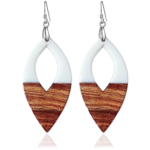 B-Leaf Dangle-White