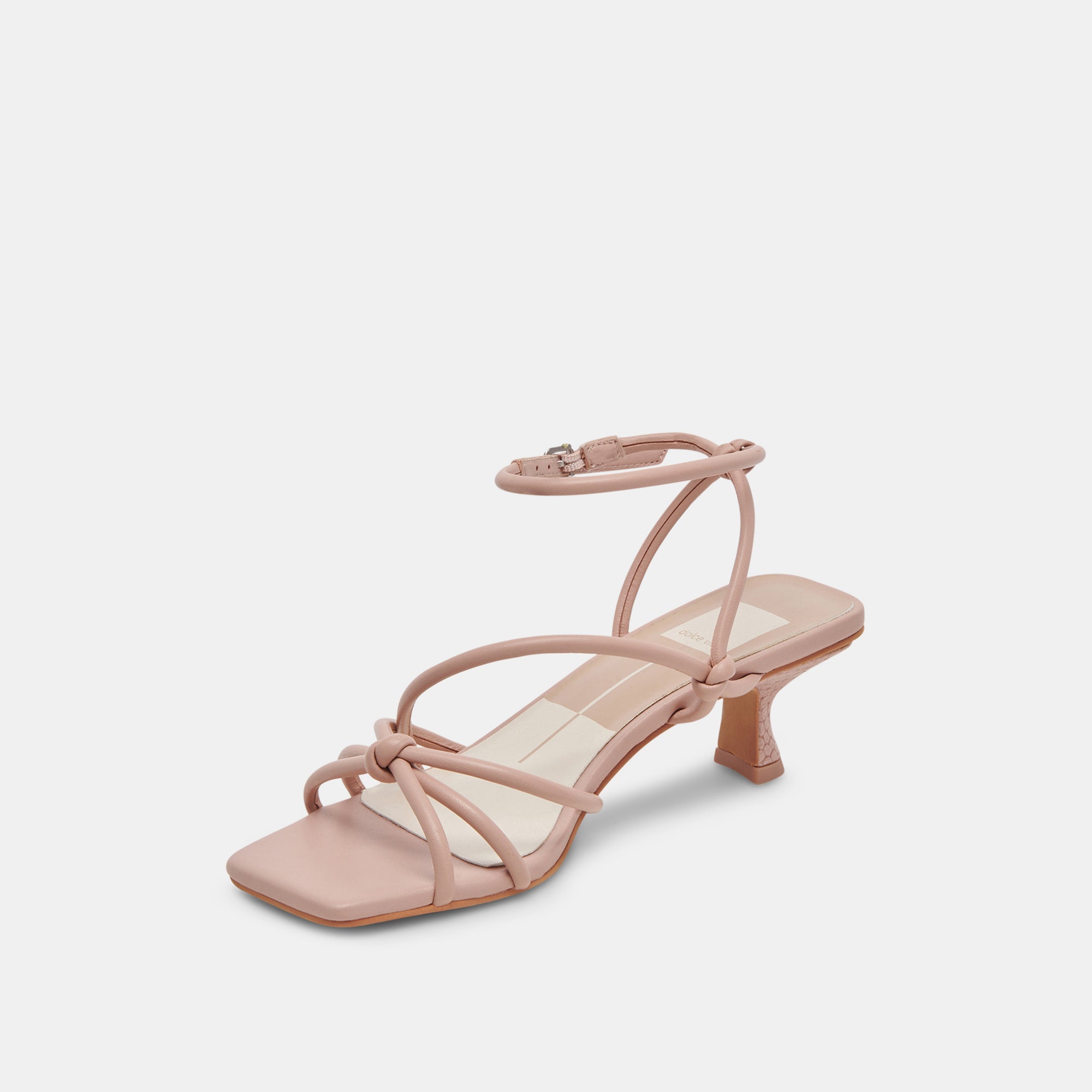 BEV HEELS Rose Leather Women's High Heels - Elegant & Comfortable Dress Shoes for Parties, Weddings & Special Occasions