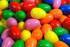 1000-Piece Assorted Candy & Toy Filled Easter Eggs - Bulk Party Favors for Easter Egg Hunts, Classroom Rewards & Birthday Celebrations