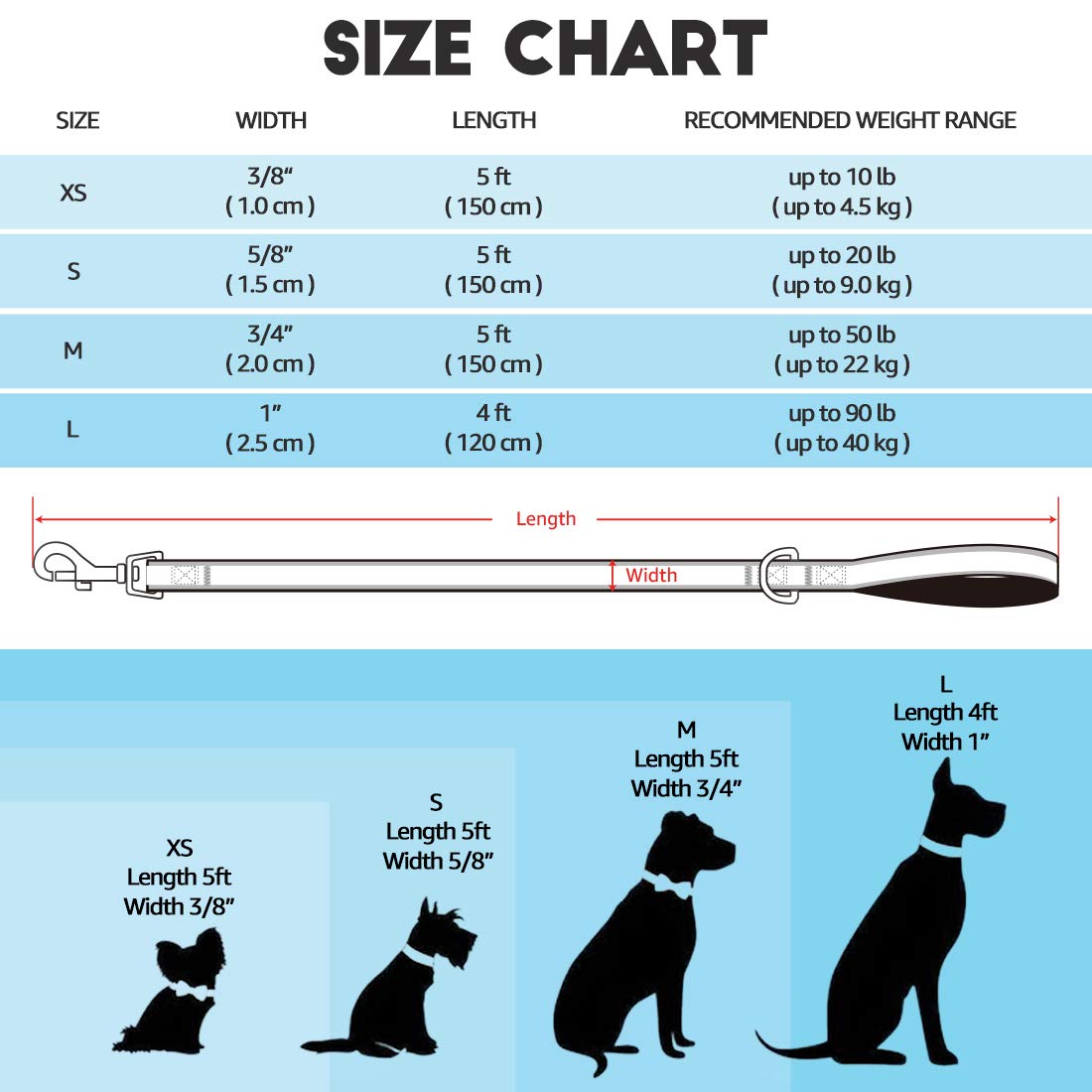 Waaag Pet Celestial Dog & Cat Collar - Moon, Stars & Sun Design Adjustable Leash Harness for Medium Pets (Pack of 1) - Perfect for Night Walks & Outdoor Adventures