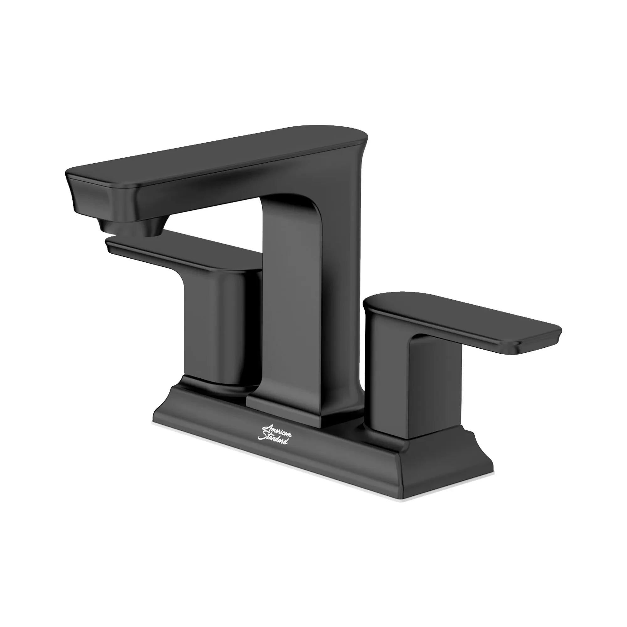 Forsey® 4 Inch Centerset 2 Handle Bathroom Faucet - 1.2 GPM/4.5 LPM Water-Saving Design with Lever Handles - Perfect for Bathroom Vanity Sink and Powder Room Installation