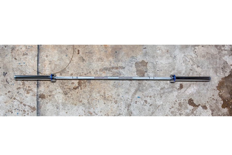 York Elite Power Bar - Premium Weightlifting Barbell for Strength Training & CrossFit - Perfect for Home Gym & Professional Workouts