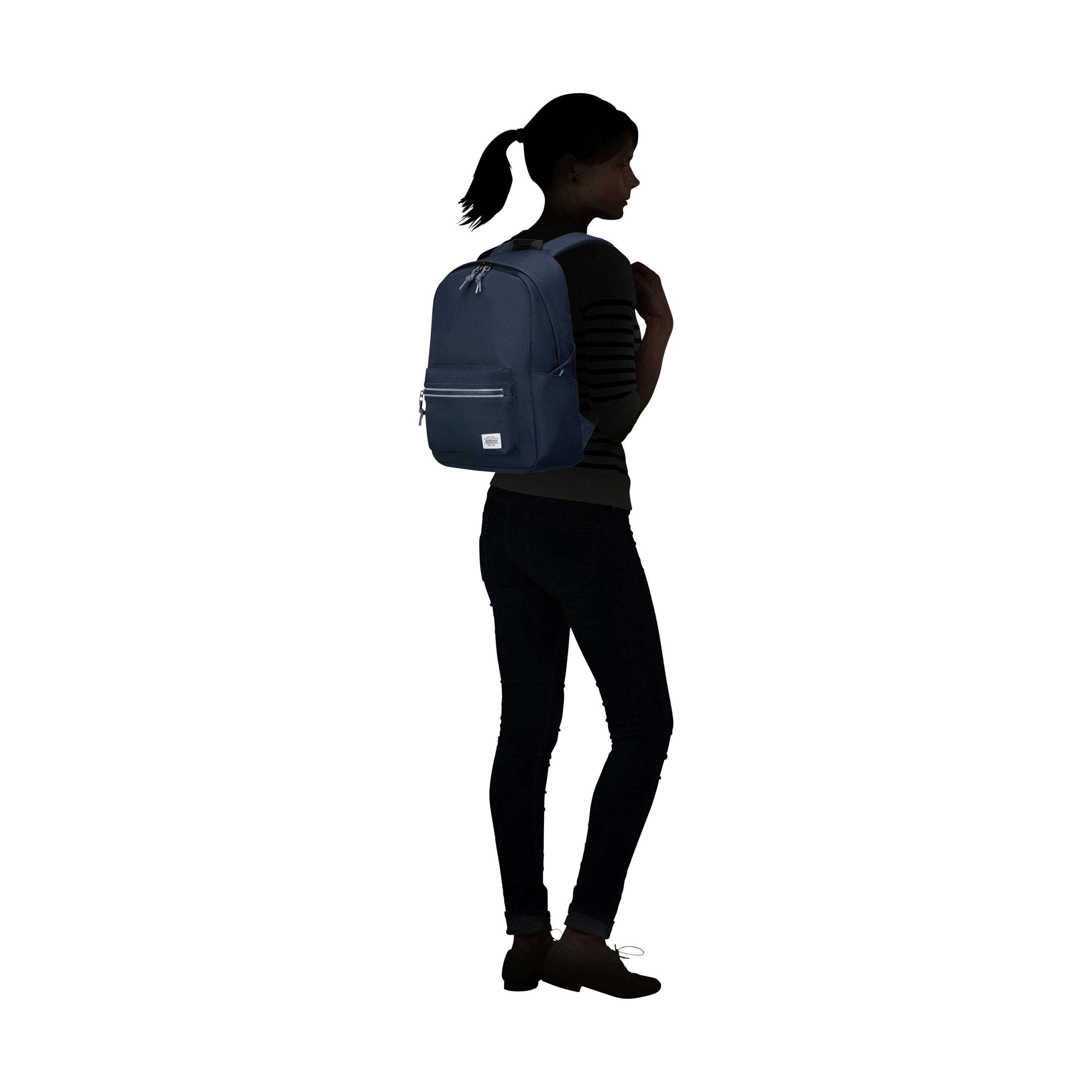 American Tourister BrightUp Backpack - Lightweight Travel Backpack with USB Charging Port, Water-Resistant Material for School, Work & Outdoor Adventures