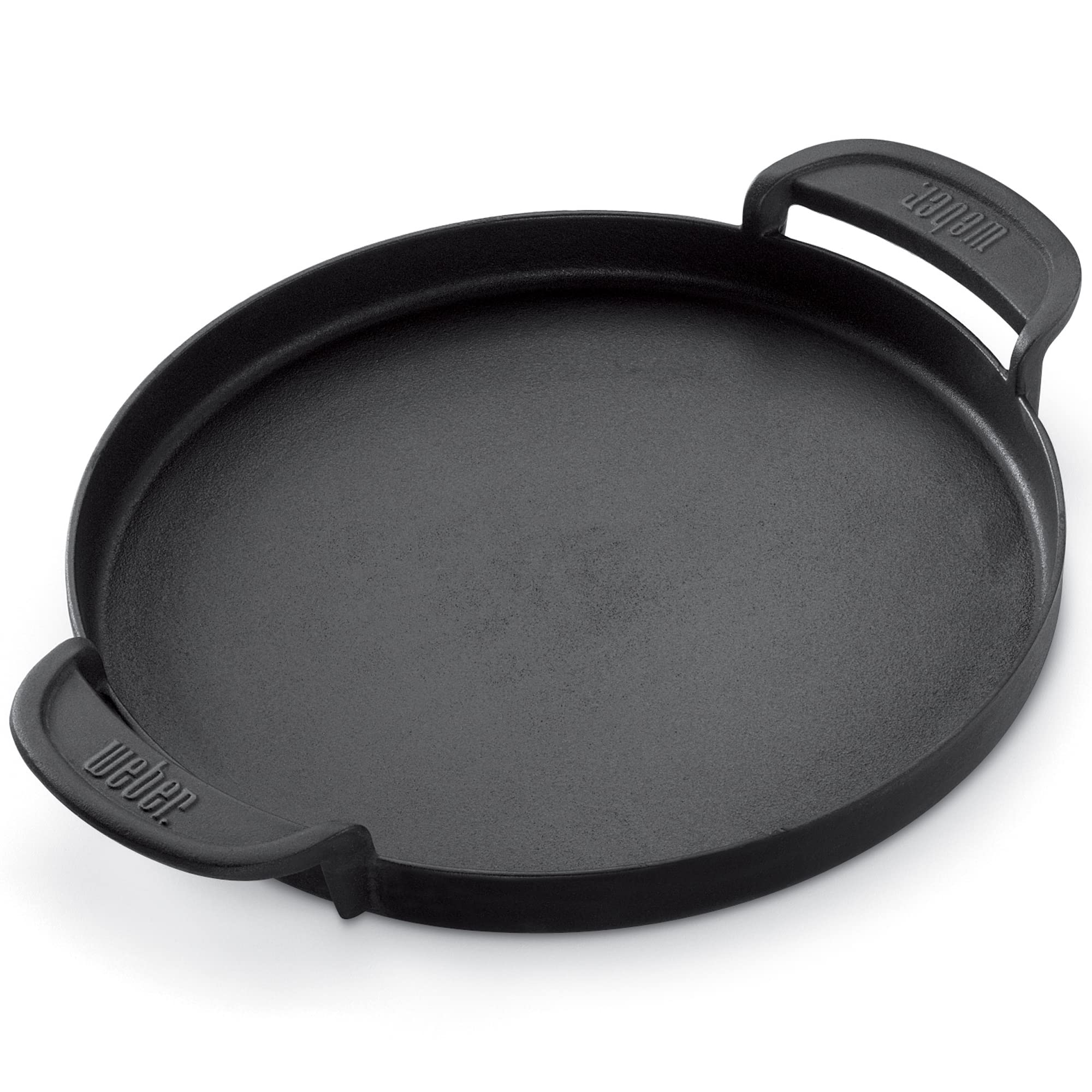 Weber Gourmet BBQ System Griddle - Premium Cast Iron Griddle for Grilling, Searing & Cooking - Perfect for Outdoor BBQ, Camping & Backyard Parties (Black)