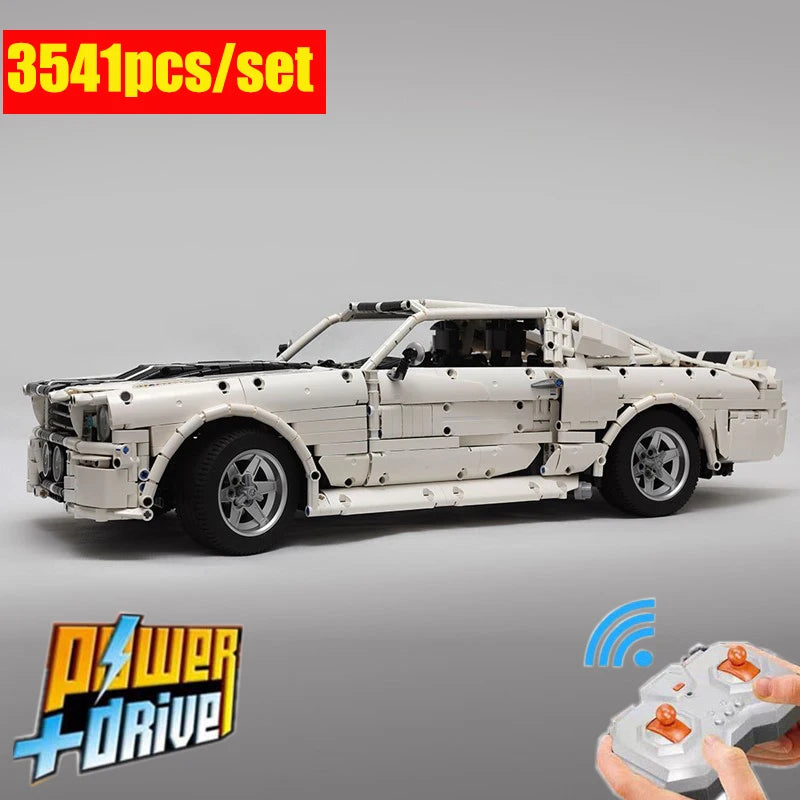 3541PCS MOC 14616 1967 Eleanor Mustang Super Racing Car Building Blocks Set - Perfect for Collectors, DIY Enthusiasts & Gift Giving | Display Model, Home Decor, Racing Car Lovers