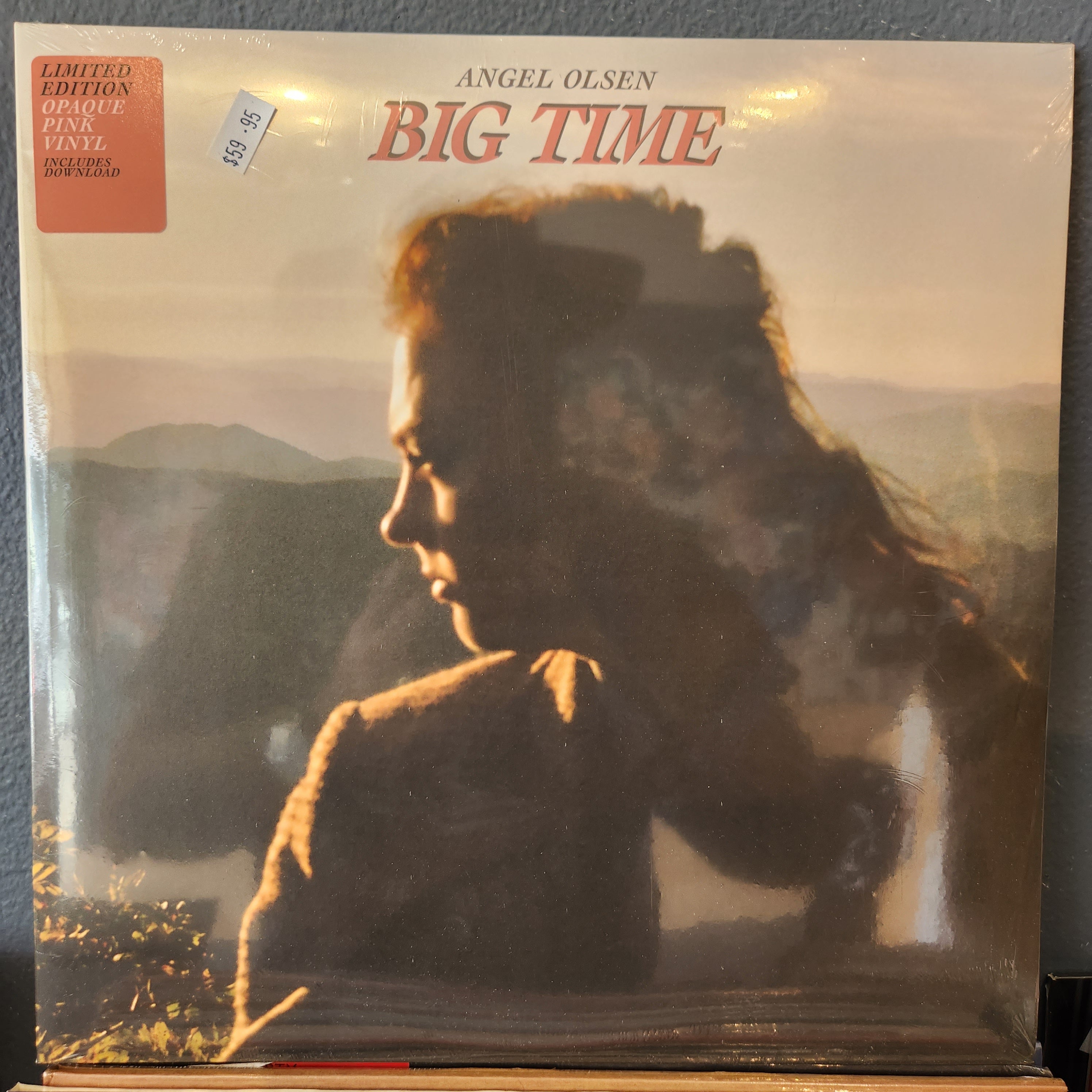 Angel Olsen Big Time Vinyl LP Record - Perfect for Home Listening, Collectors & Music Enthusiasts