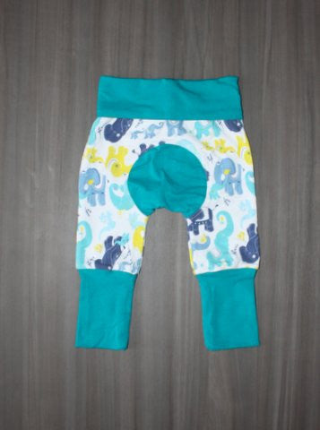 AppleCheeks Inspired MINI Grow With Me Pants - Adjustable Baby Cloth Diaper Pants for Newborn to Toddler | Perfect for Daycare, Playtime & Travel