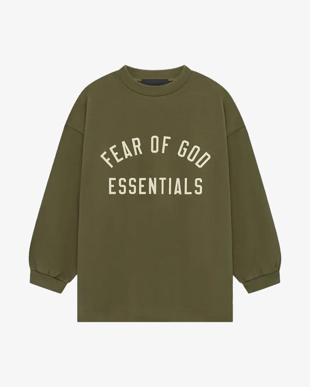 FOG ESSENTIALS Fall 2024 Military Jersey Kids Long Sleeve Shirt - Comfortable Casual Wear for School & Outdoor Activities