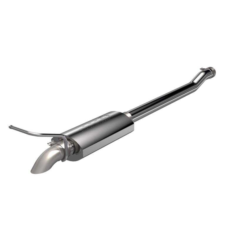2007-2018 Jeep Wrangler JK QTP Crawler AR3 Cat Back Exhaust System - High Performance Stainless Steel Muffler for Off-Road & Daily Driving