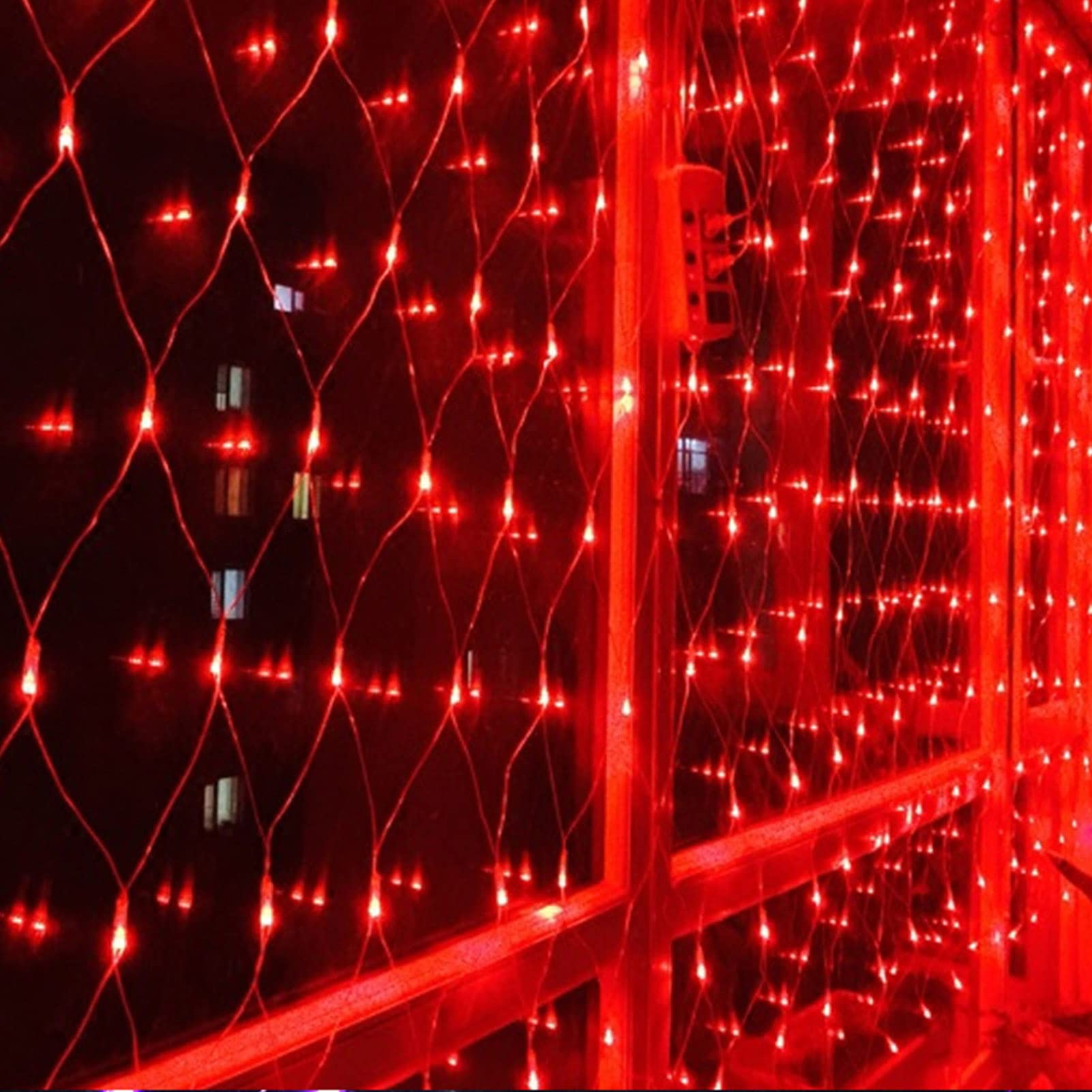 Outdoor Christmas Net Lights - Waterproof Hanging Mesh Lights with 8 Lighting Modes for Trees, Weddings, Garden & Party Decor (US Plug) | Perfect for Holiday, Patio, Yard & Roof Decoration