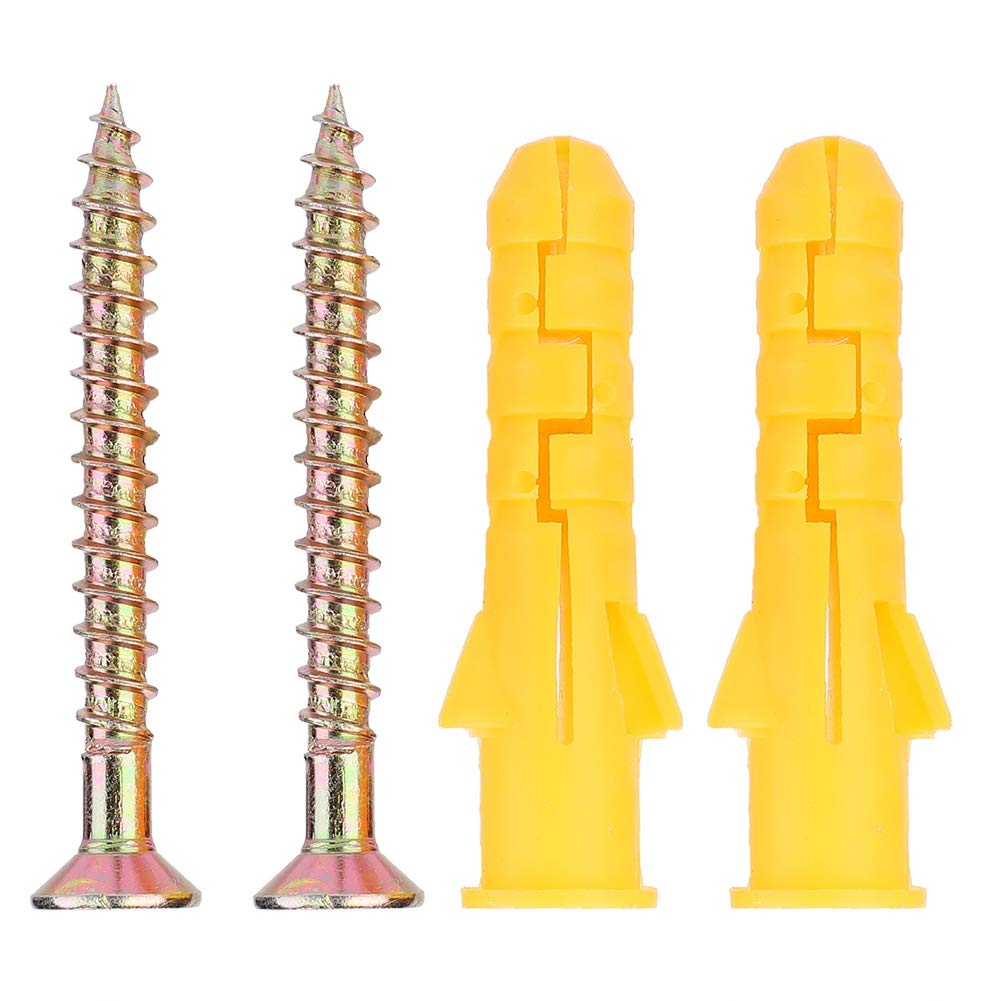Self Drilling Plastic Hollow Wall Anchors with Screws Kit (M10) - Heavy Duty Drywall Anchors for Hanging Pictures, Shelves & Home Decor