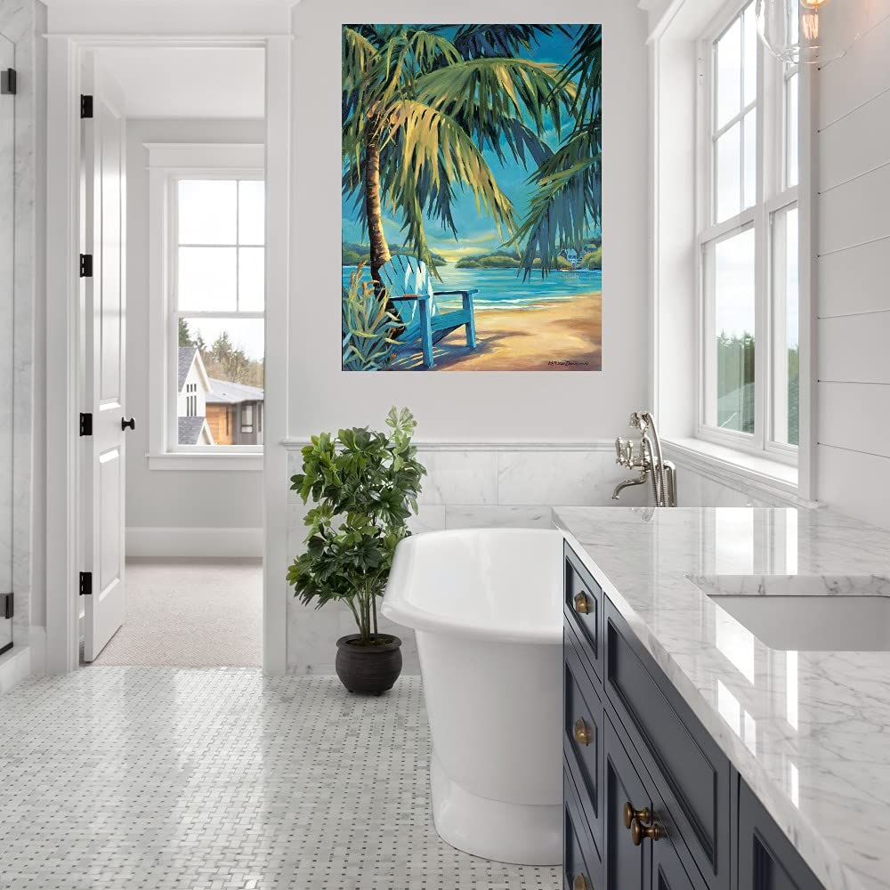 Fine Art Canvas Wall Decor by Kathleen Denis - Ready to Hang 24x32 Inch Abstract Painting for Living Room, Bedroom, Office - Perfect for Home, Hotel & Restaurant Decor