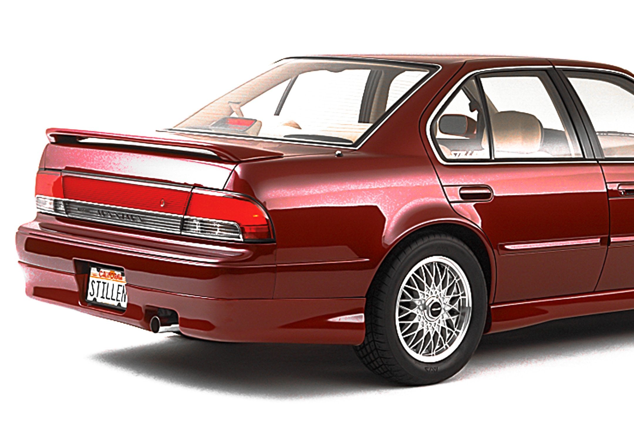 1989-1994 Nissan Maxima Rear Valance Bumper Cover - OEM Style Replacement Part ST8258 | Perfect for Car Restoration & Customization Projects