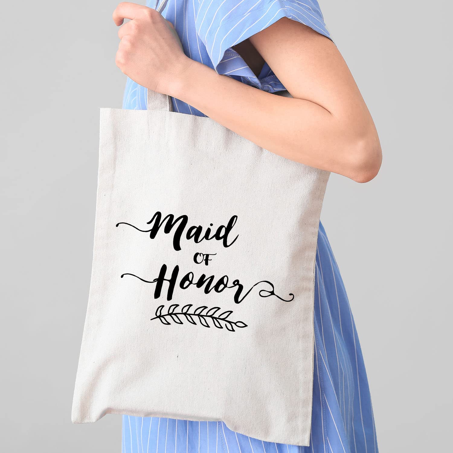 Personalized Bride Tote Bag - Wedding & Bachelorette Gift for Bridesmaids - Perfect for Showers & Parties