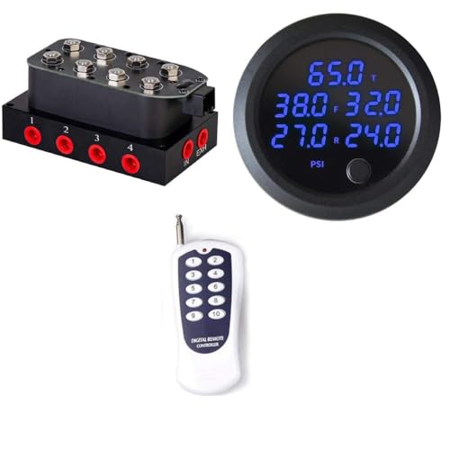 8-Valver+Controller+Blue LED 5 pressure gauge