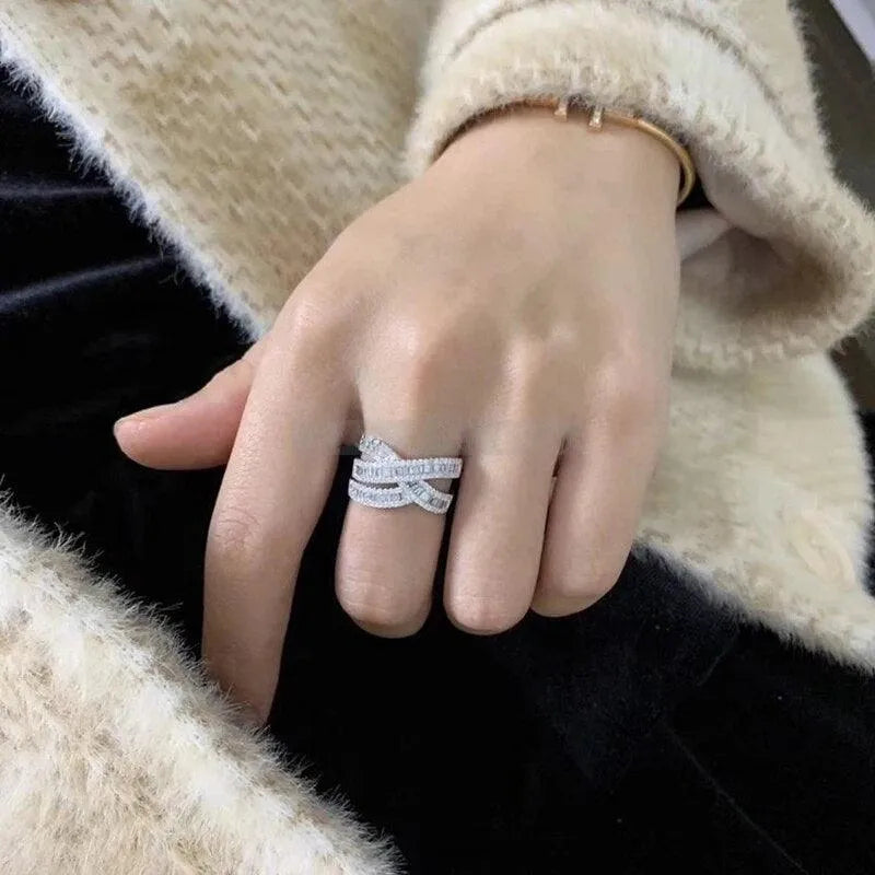 18K White Gold 0.75ct Natural Diamond Engagement Ring with GIA Certificate - Wedding Jewelry for Proposals, Anniversaries & Bridal Gifts
