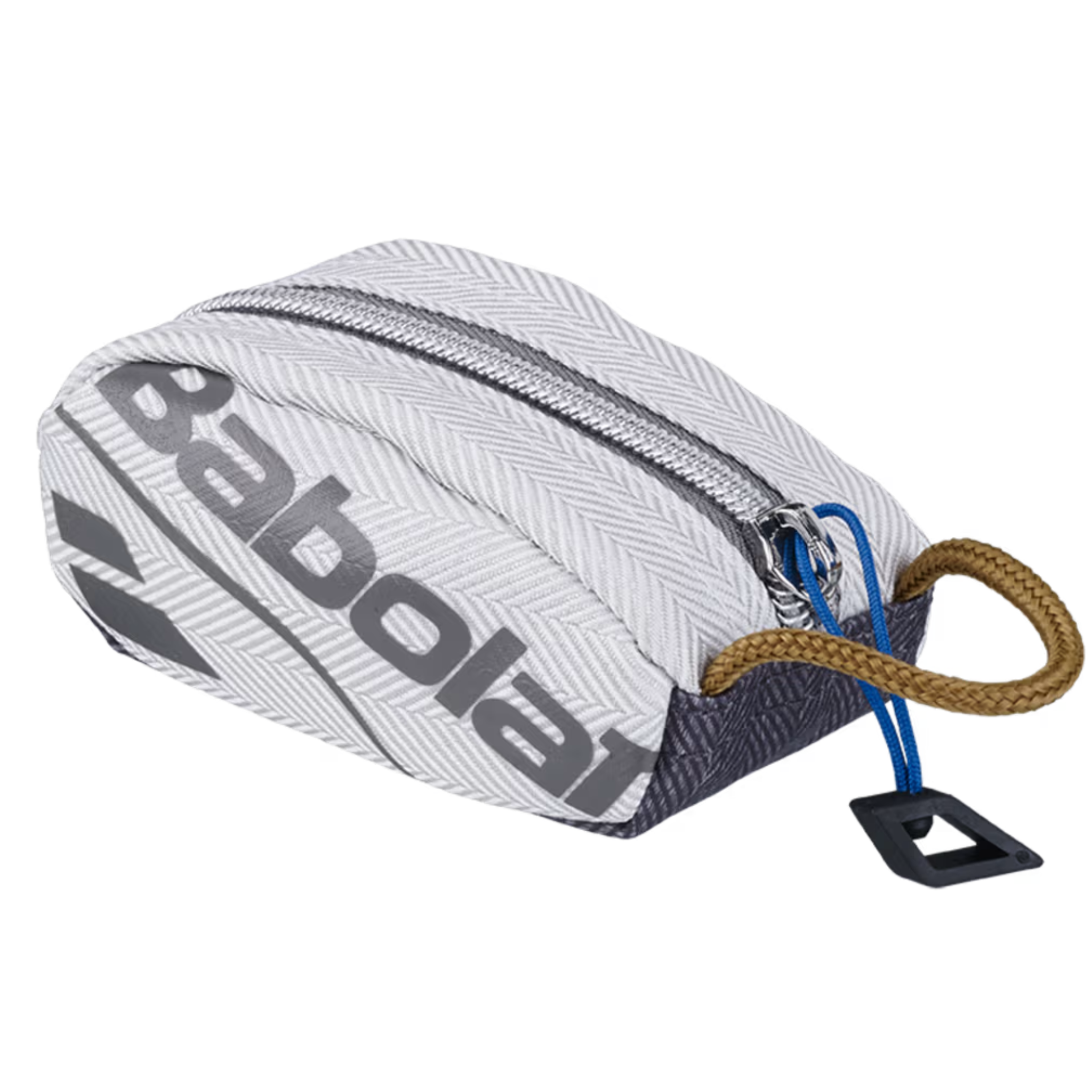 Babolat Tennis Racket Keychain Holder - Wimbledon Edition [Gray] - Perfect Gift for Tennis Fans & Players