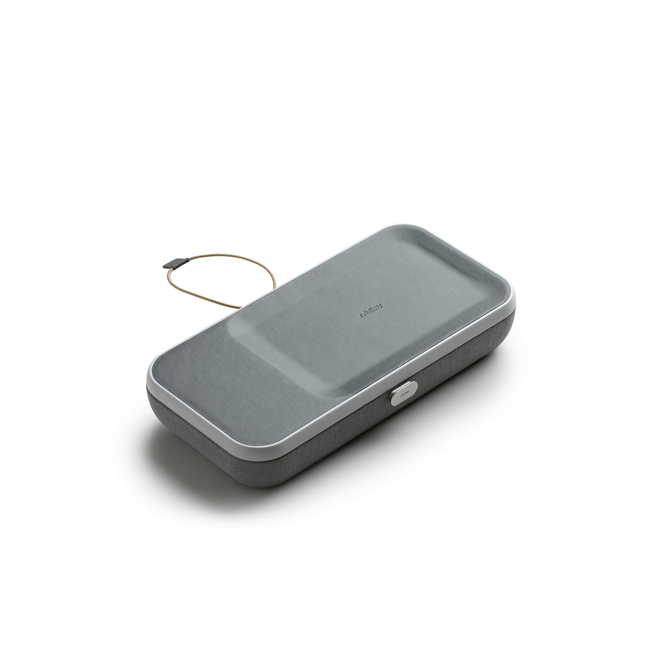 Orbitkey Nest - Premium Portable Desk Organizer with Wireless Charger | Customizable Polycarbonate & Nylon Case | Compact 9.5