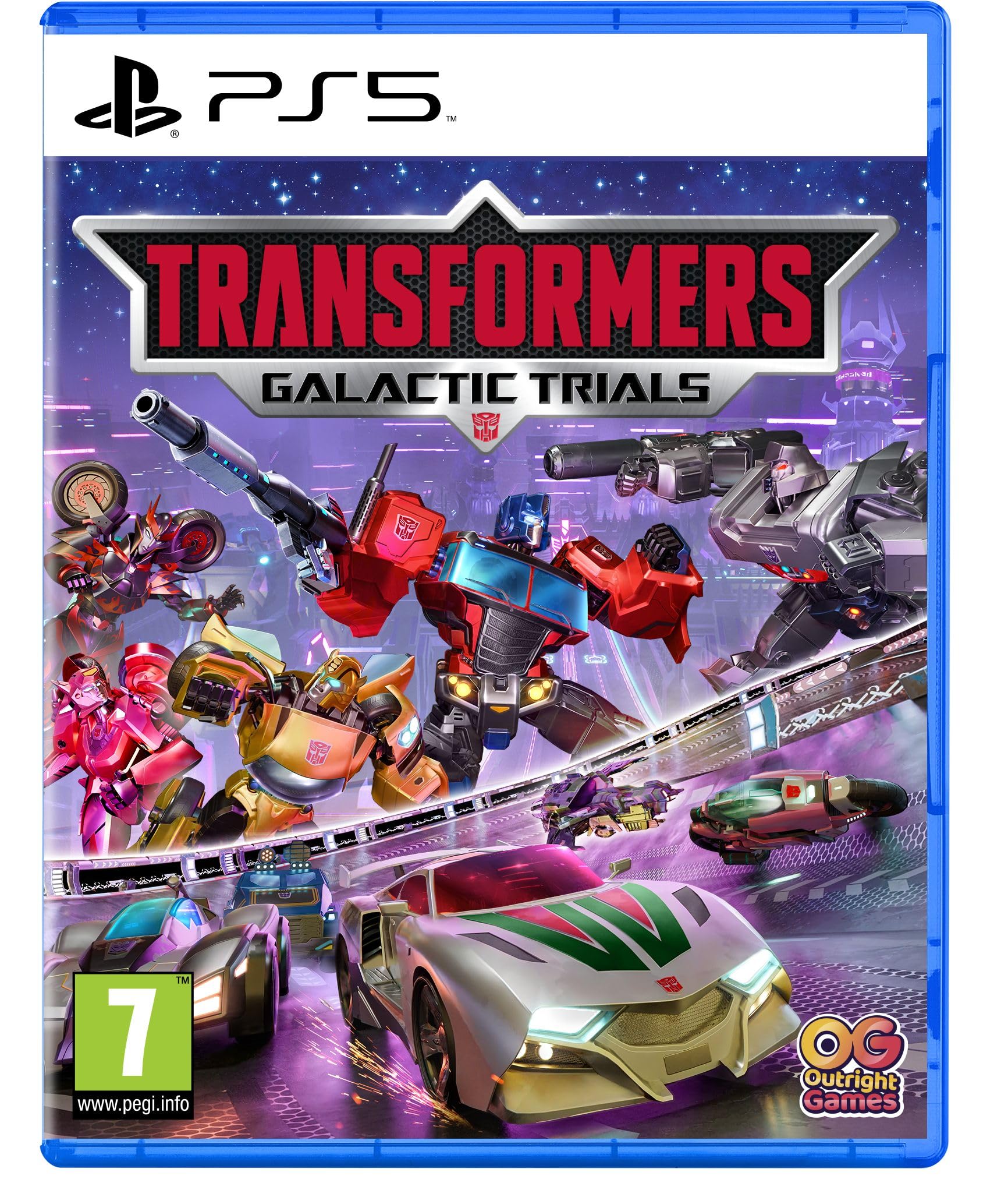Transformers Galactic Trials PS5 Game - Action-Adventure Sci-Fi Video Game for PlayStation 5 | Epic Robot Battles & Space Exploration | Perfect for Fans & Collectors | Great for Gaming Nights & Solo Adventures