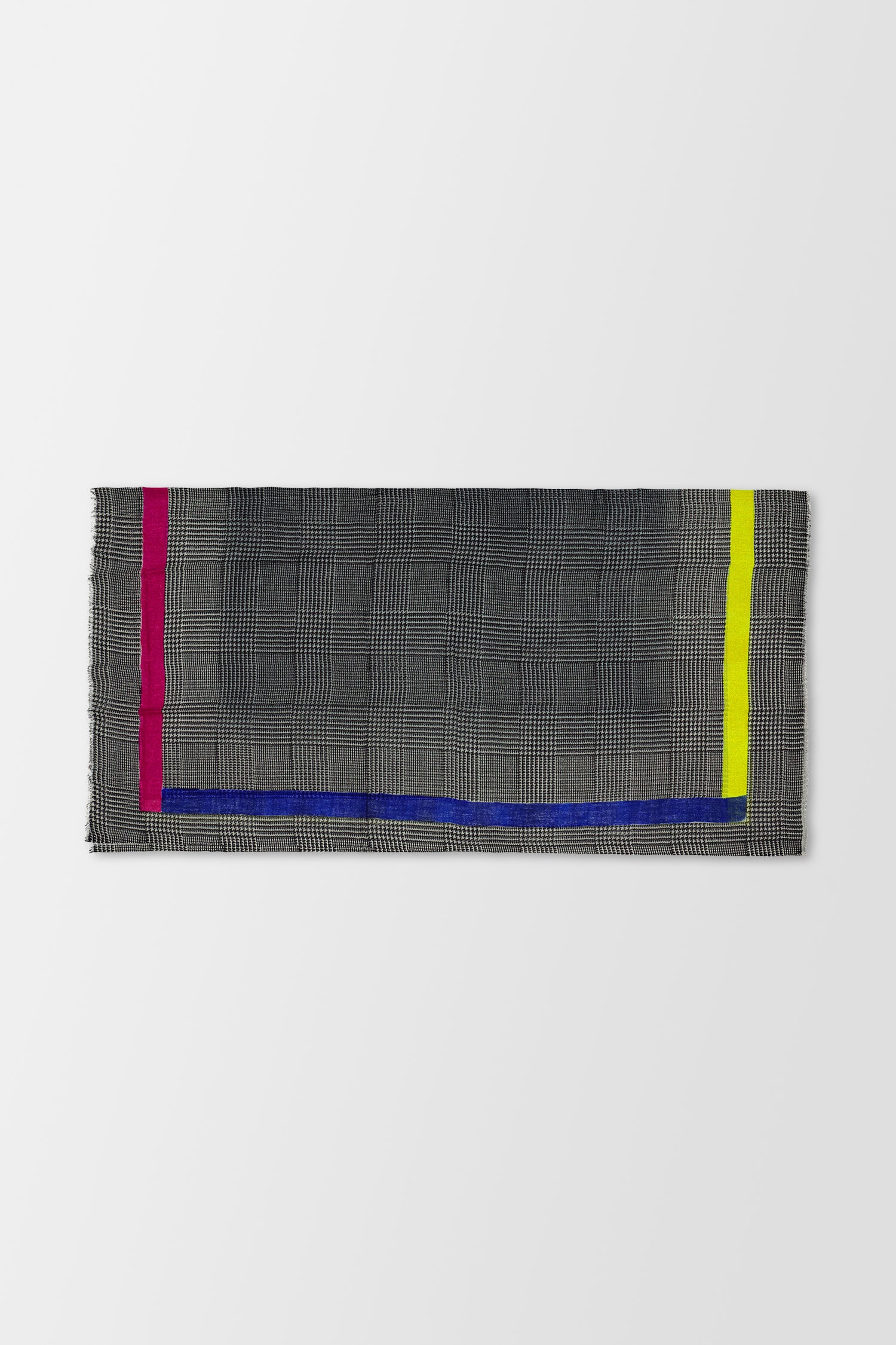 Faliero Sarti Multicolor Fluo Silk Scarf - Luxury Fashion Accessory for Women - Perfect for Office, Party & Travel