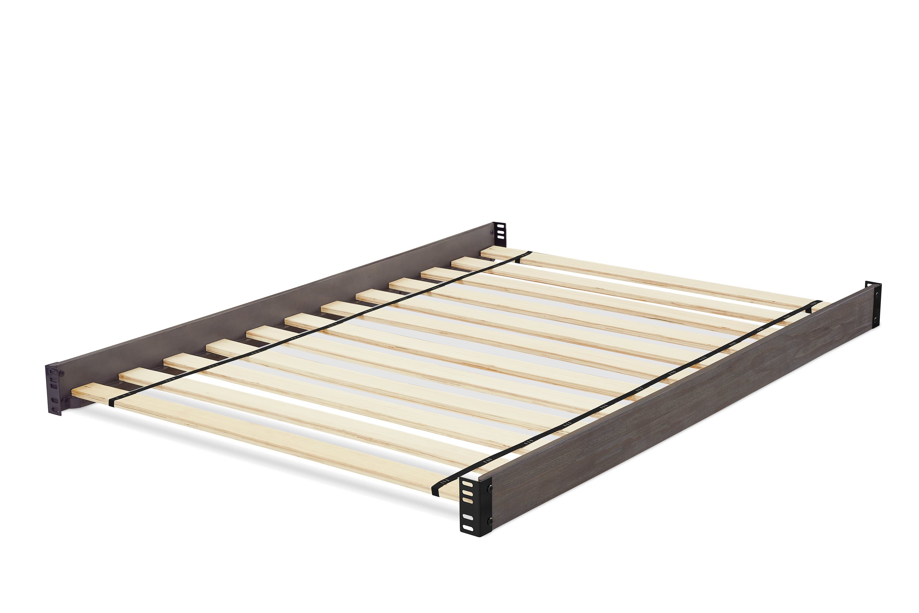 Full Size Wood Bed Rails - Sturdy & Durable Bed Frame Support for Queen & King Mattresses - Perfect for Bedroom Furniture & Home Decor