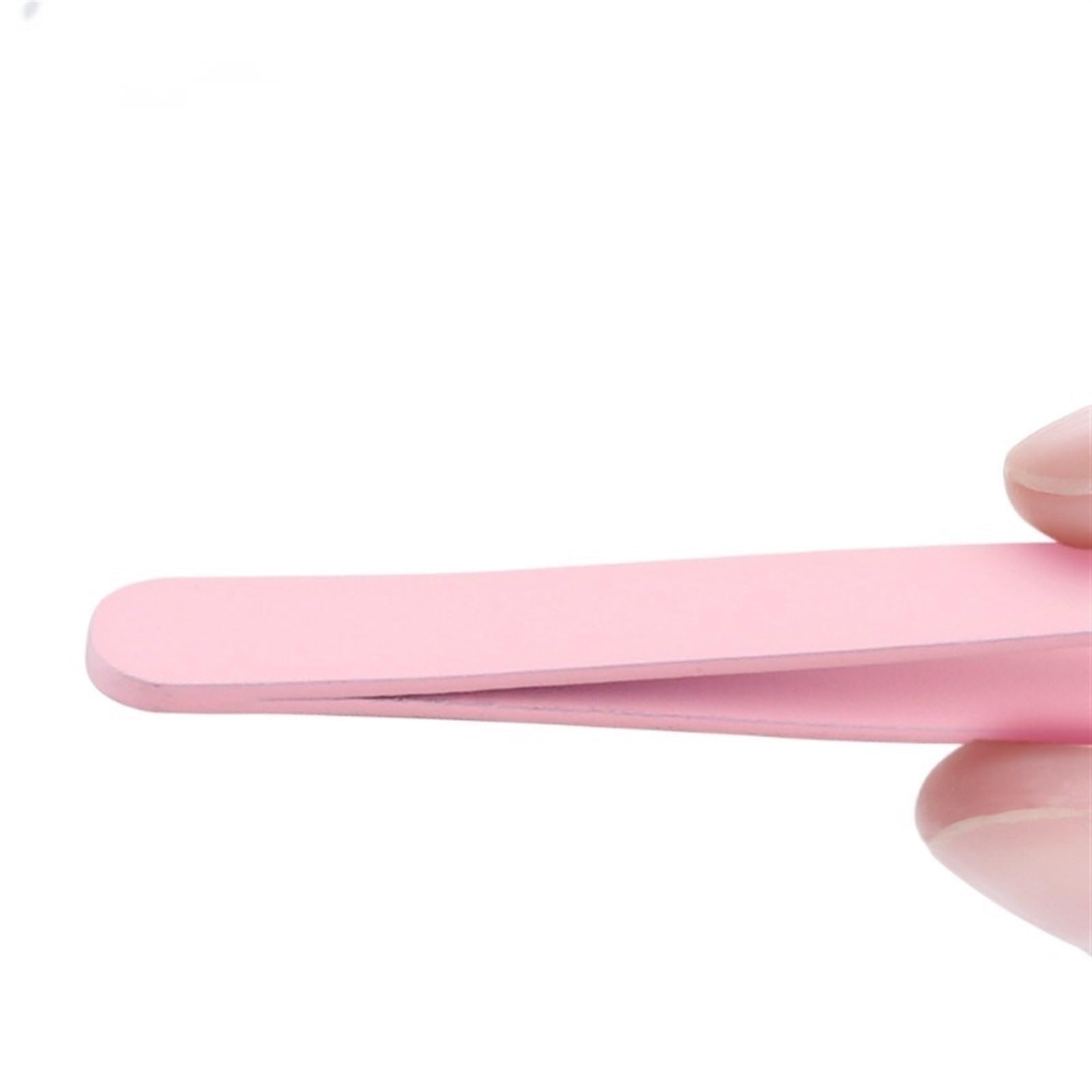 Professional Hair Removal Tweezers - Stainless Steel Eyebrow Tweezers for Precise Hair Removal, Makeup & Eyelash Extensions | Perfect for Eyebrow Shaping, Grooming & Beauty Care (Black)