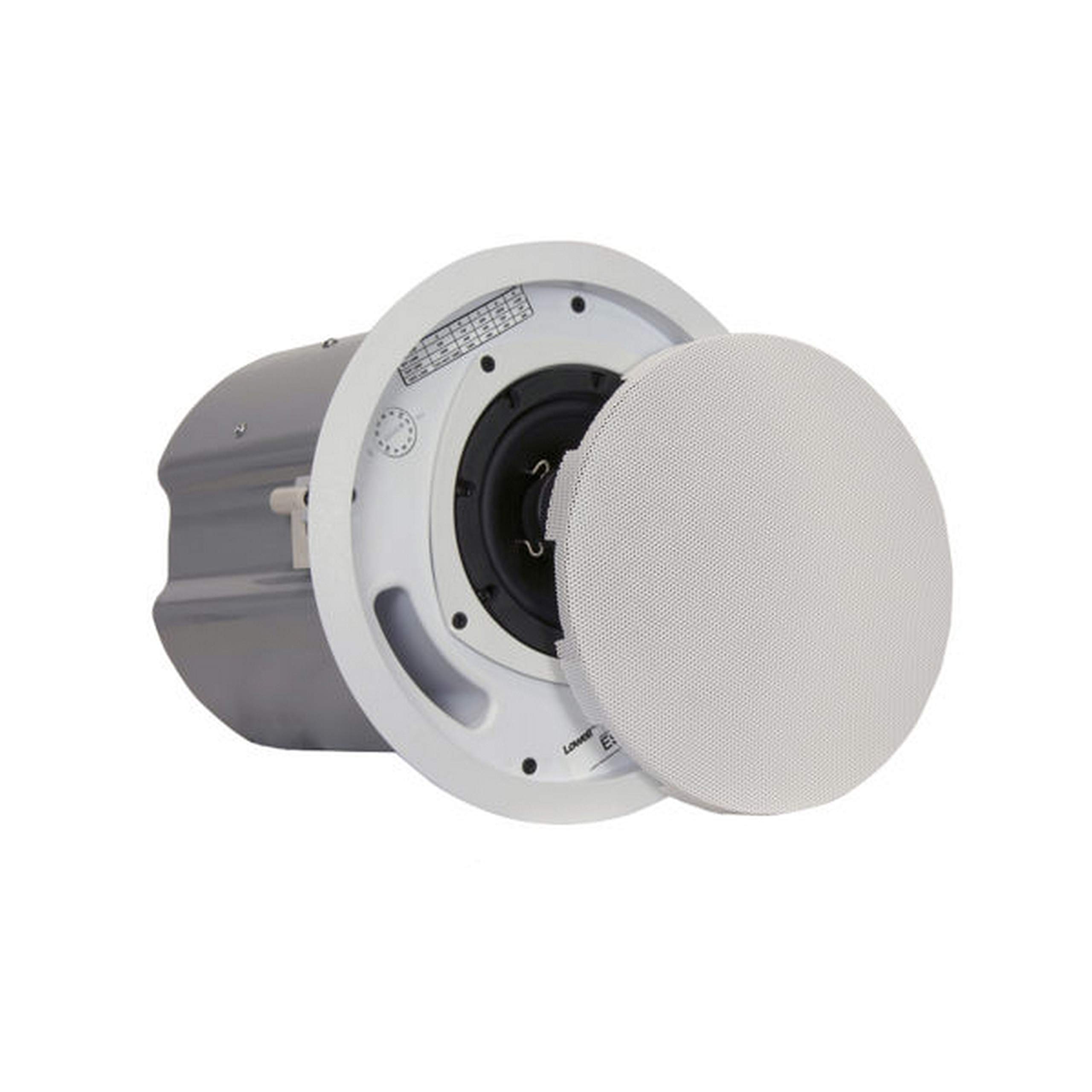 Lowell ES-52T 5.25-Inch Coaxial Ceiling Speaker with Transformer - High-Fidelity Sound for Home Theater & Background Music Systems | Includes Grille, Enclosure & Mounting Hardware | Perfect for Living Rooms, Restaurants & Commercial Spaces