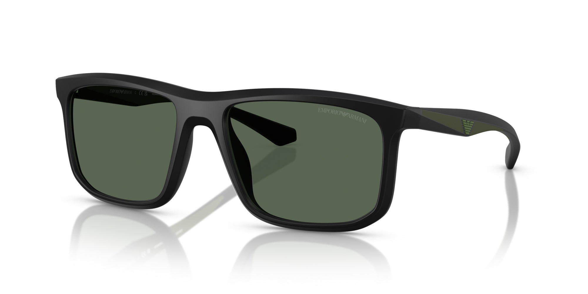 Matte Black/Dark Green