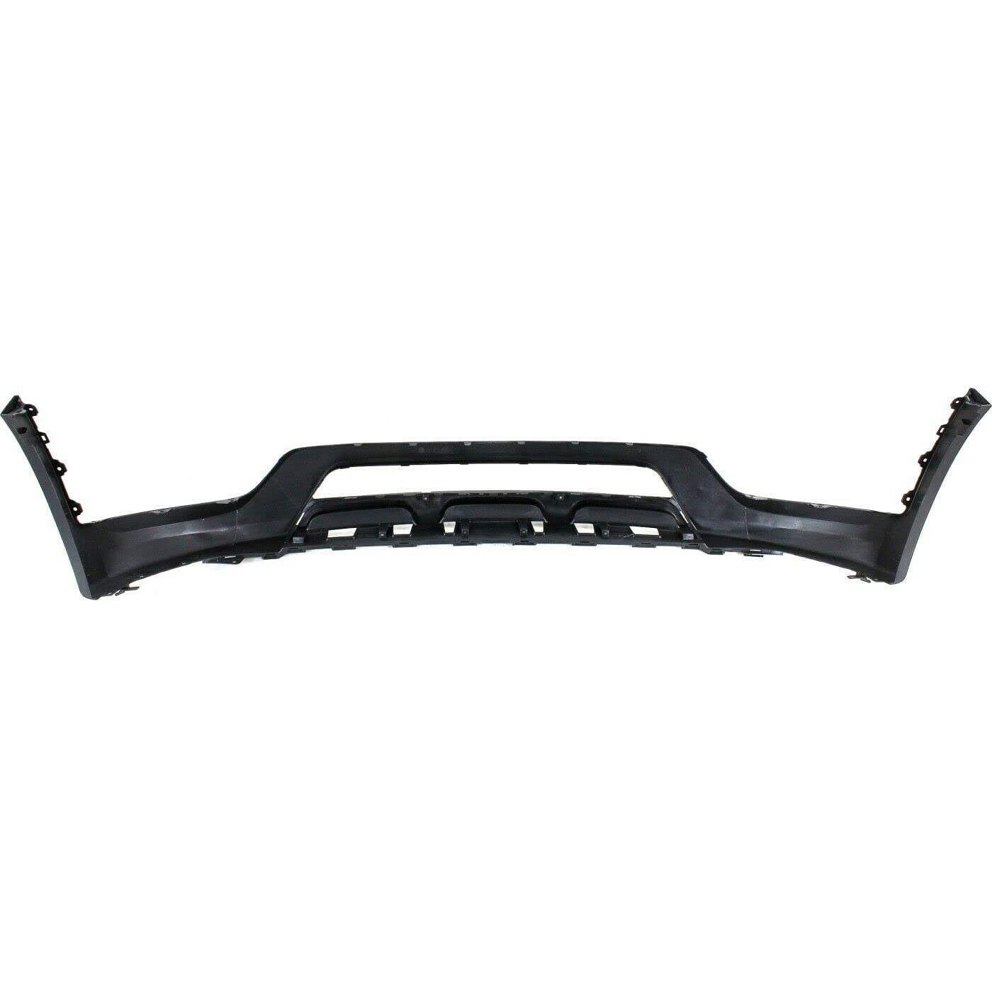 JJ 1pc Textured Plastic Front Lower Bumper Cover - Compatible with Select Models (No Park Assist Sensor Cut-Out) Part# 12721300 - Perfect for Off-Road Protection & Vehicle Customization