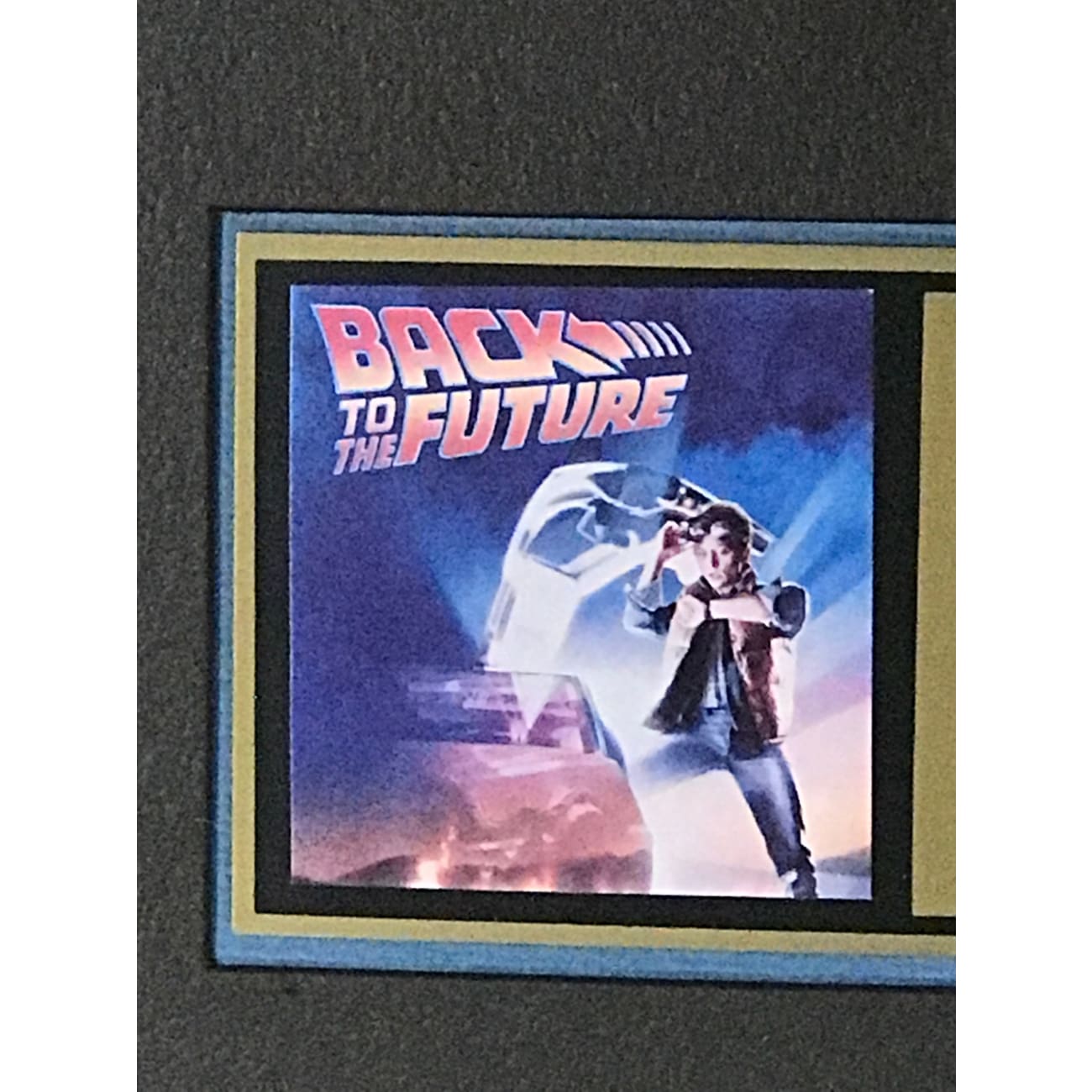 Back To The Future Original Motion Picture Soundtrack - RIAA Certified Gold Record Album - Perfect for 80s Nostalgia, Movie Collectors & Home Theater Displays