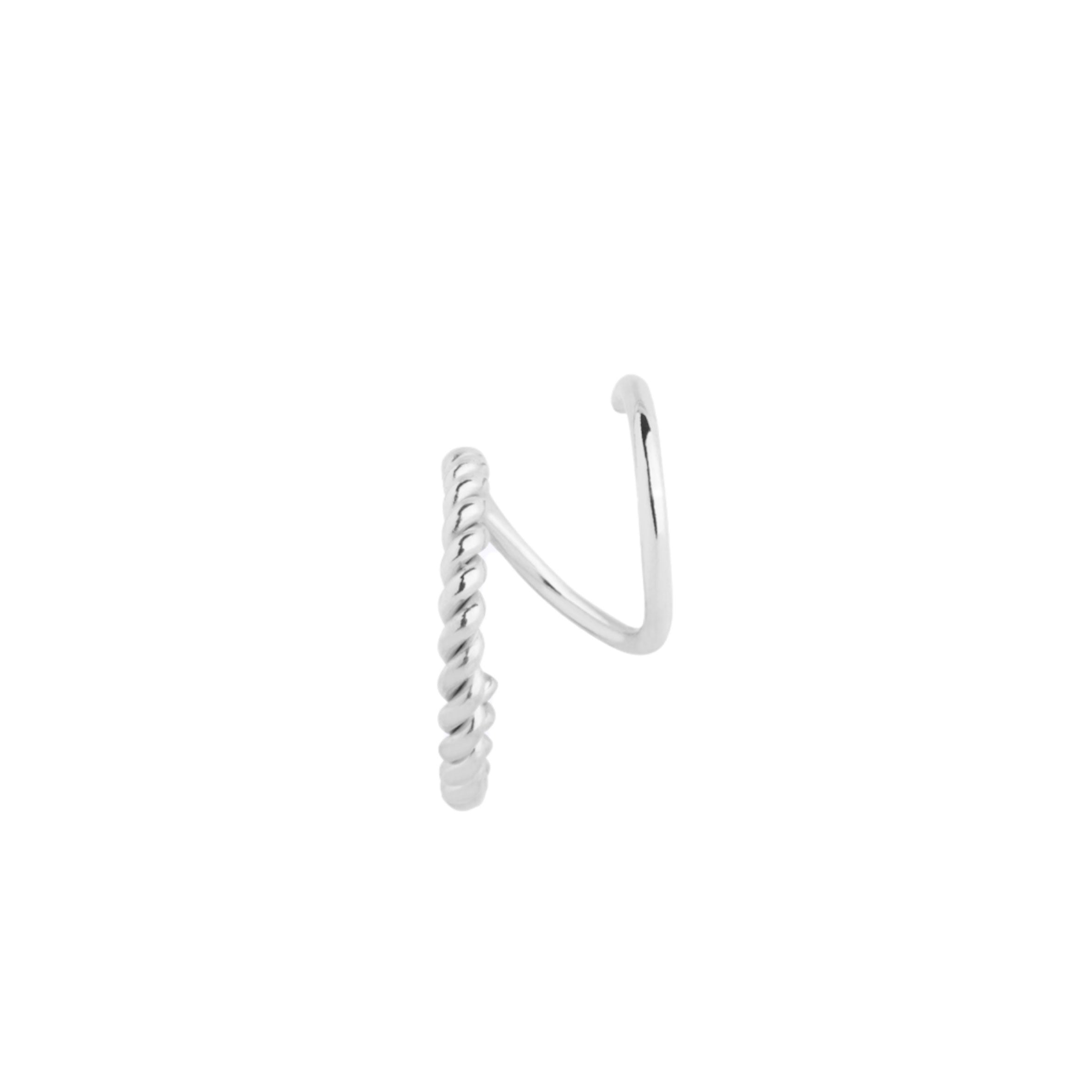 Sofia Twirl Earrings for Women - Sterling Silver Dangle Earrings | Elegant Party, Wedding & Everyday Jewelry Gift