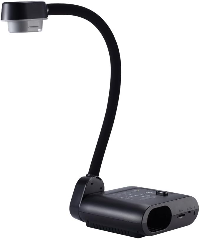 AVerVision F17 8M Portable FlexArm Document Camera for Teachers, Online Teaching, Distance Learning & Remote Presentations - High Resolution 8MP Document Scanner with Flexible Arm for Classrooms, Offices & Home Workspaces