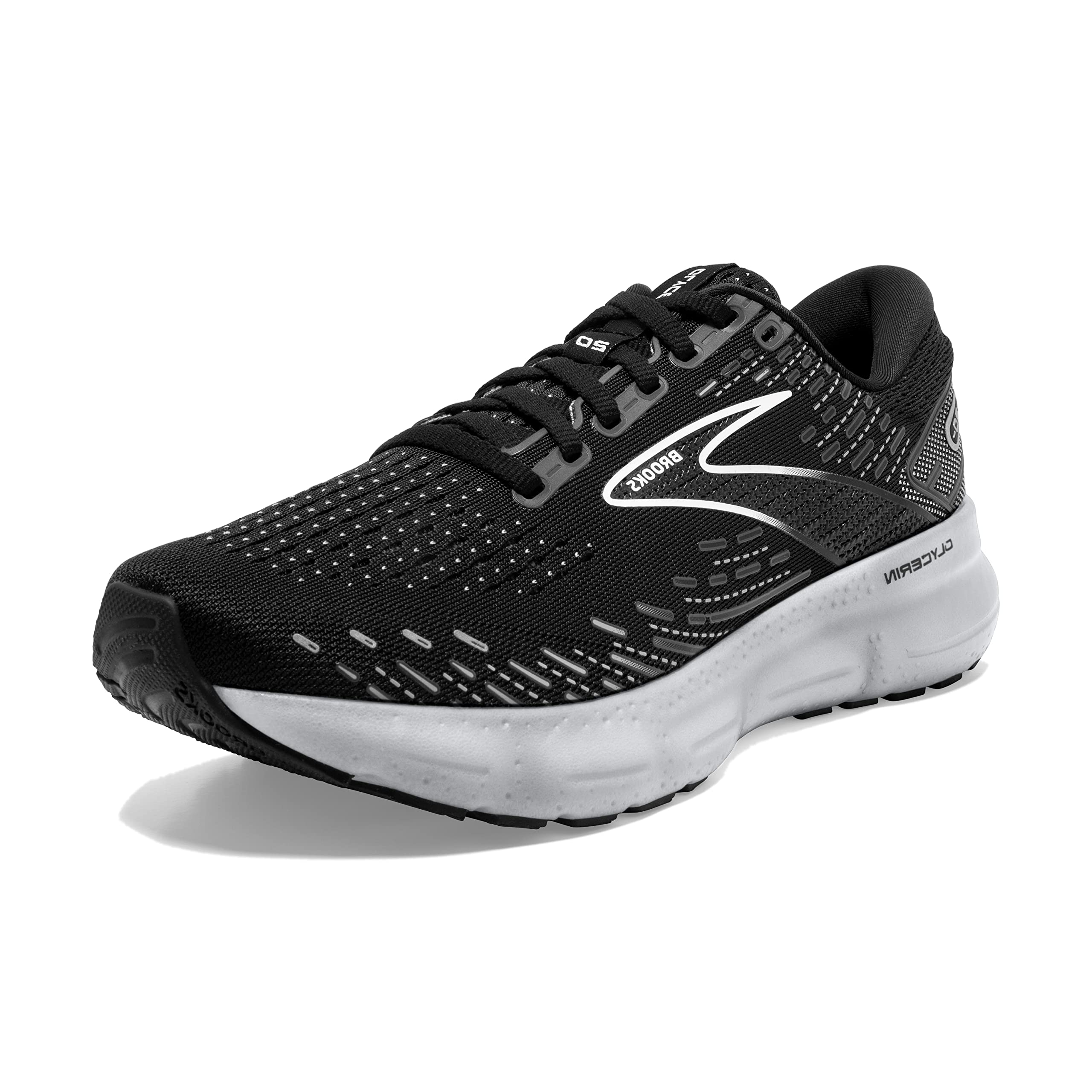 Brooks Women's Glycerin 20 Neutral Running Shoes - Lightweight Cushioned Sneakers for Women, Road Running & Gym Workouts - Perfect for Marathon Training, Jogging & Everyday Comfort