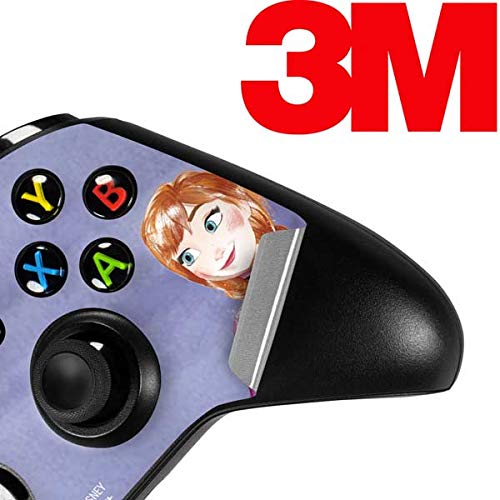Officially Licensed Disney Elsa & Anna Sisters Design Gaming Skin Decal for Xbox One X Controller - Perfect for Frozen Fans & Gaming Enthusiasts