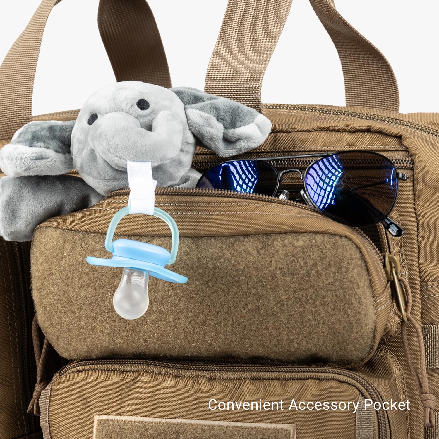 4th Gen Tactical Diaper Bag for Dads - Military Style Baby Carrier with Changing Pad & Stroller Straps | Perfect for Outdoor Adventures, Travel & Everyday Parenting